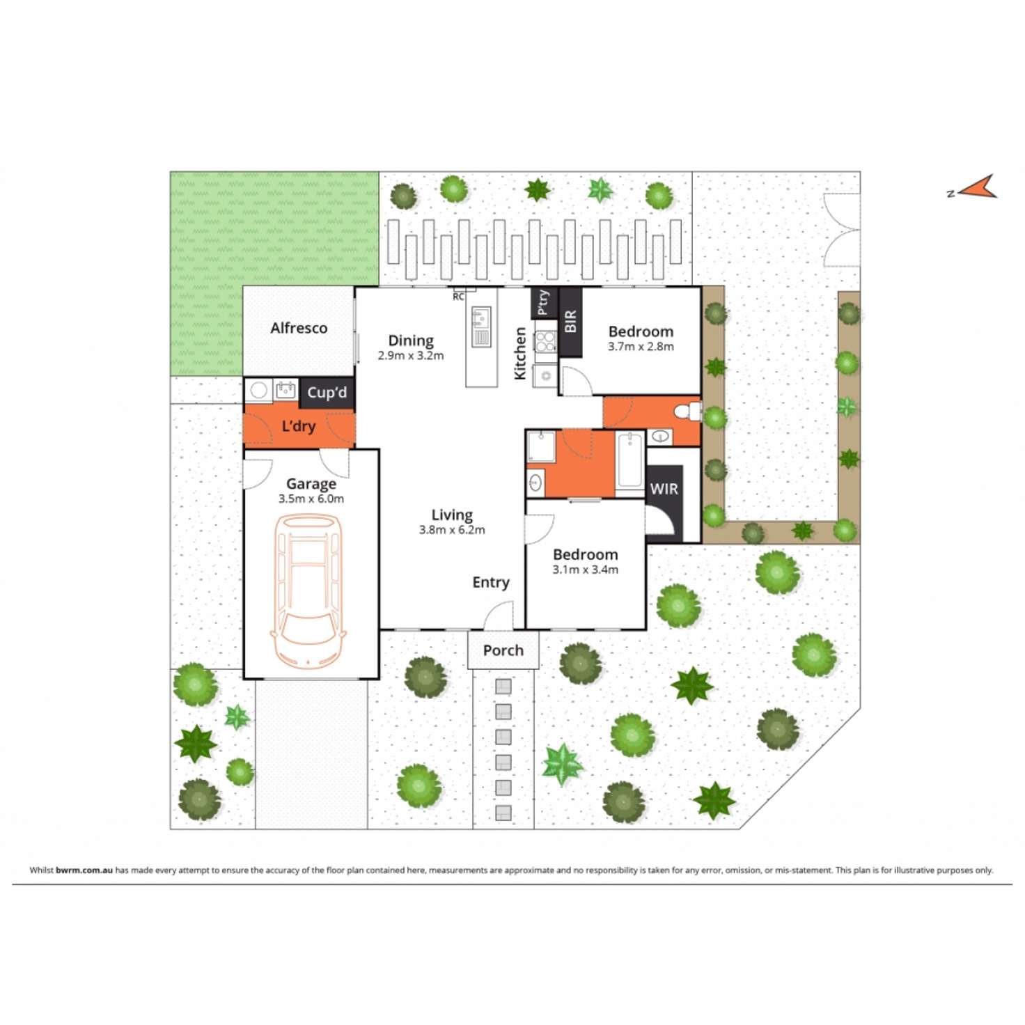 Floorplan of Homely house listing, 31 Krisanway Drive, Marshall VIC 3216