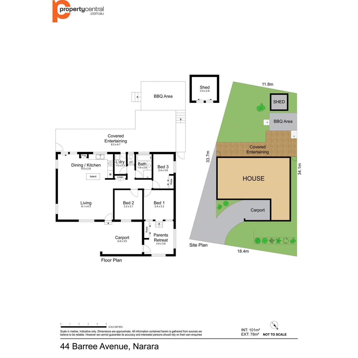 Floorplan of Homely house listing, 44 Barree Avenue, Narara NSW 2250