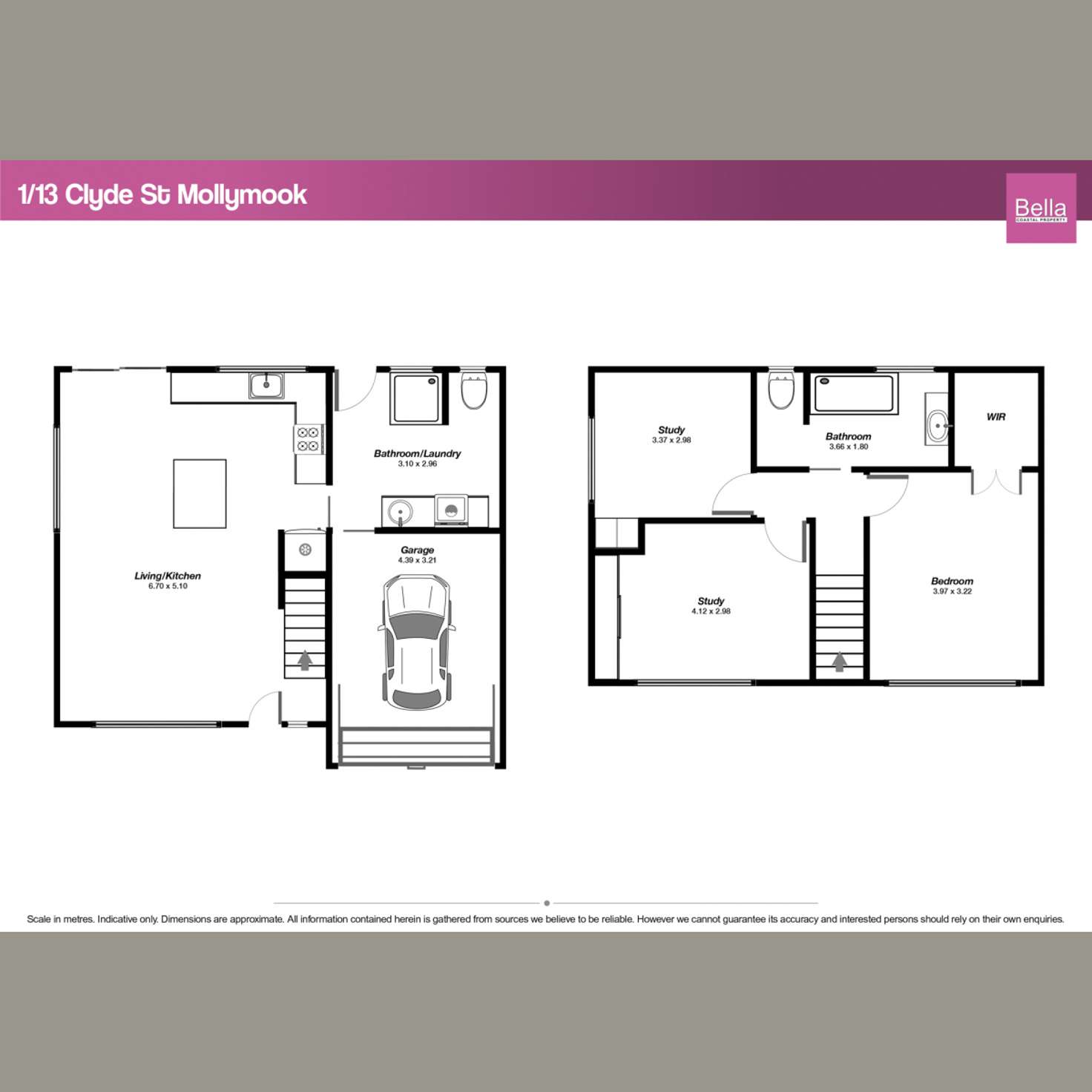 Floorplan of Homely house listing, 1/13 Clyde Street, Mollymook Beach NSW 2539