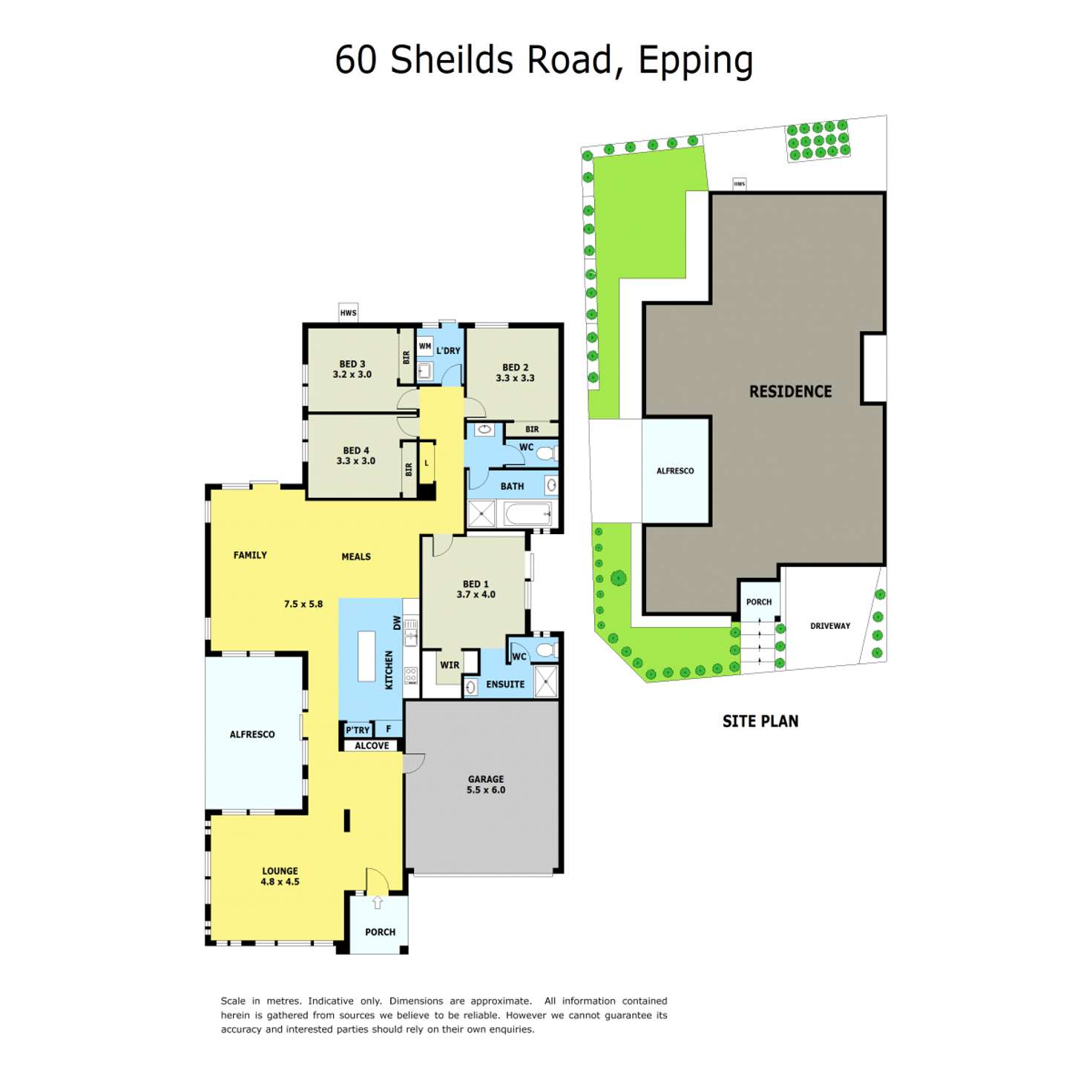 Floorplan of Homely acreageSemiRural listing, 60 Shields Street, Epping VIC 3076