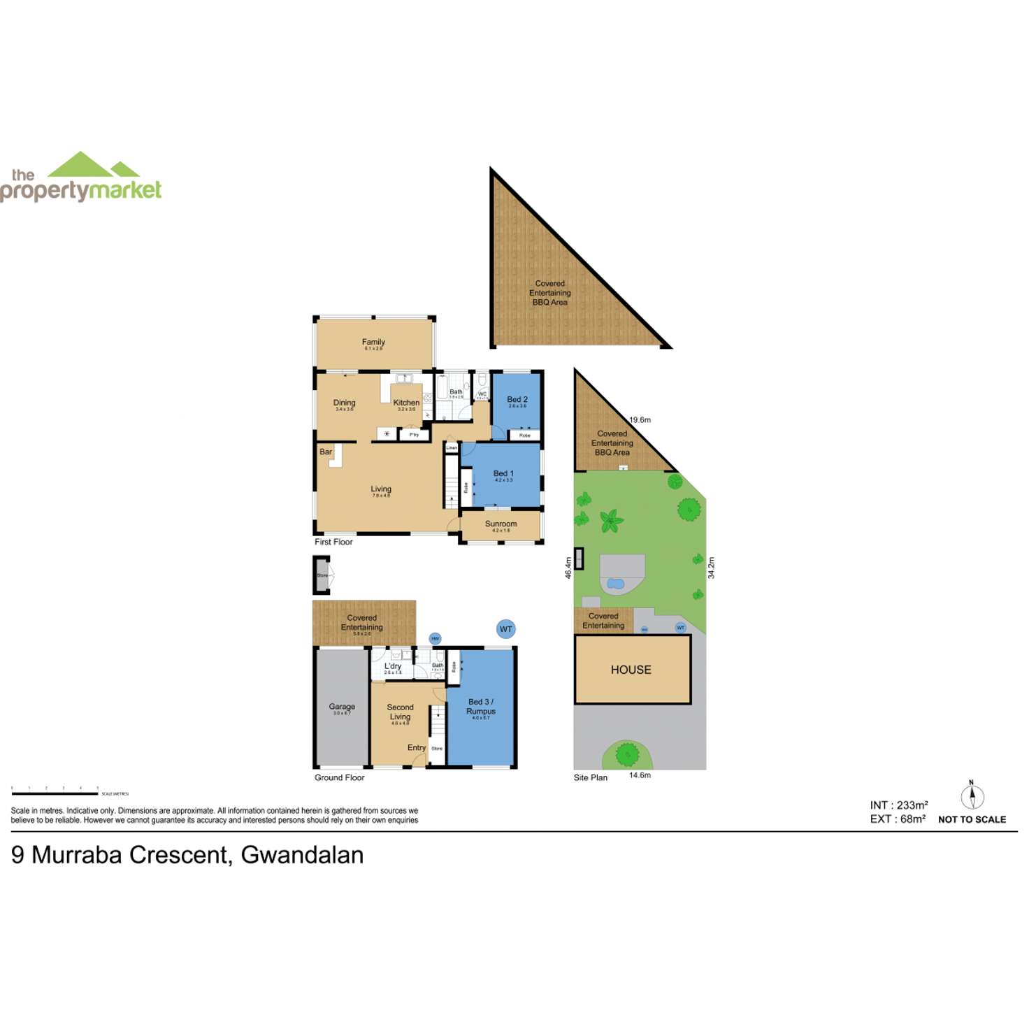 Floorplan of Homely house listing, 9 Murraba Crescent, Gwandalan NSW 2259