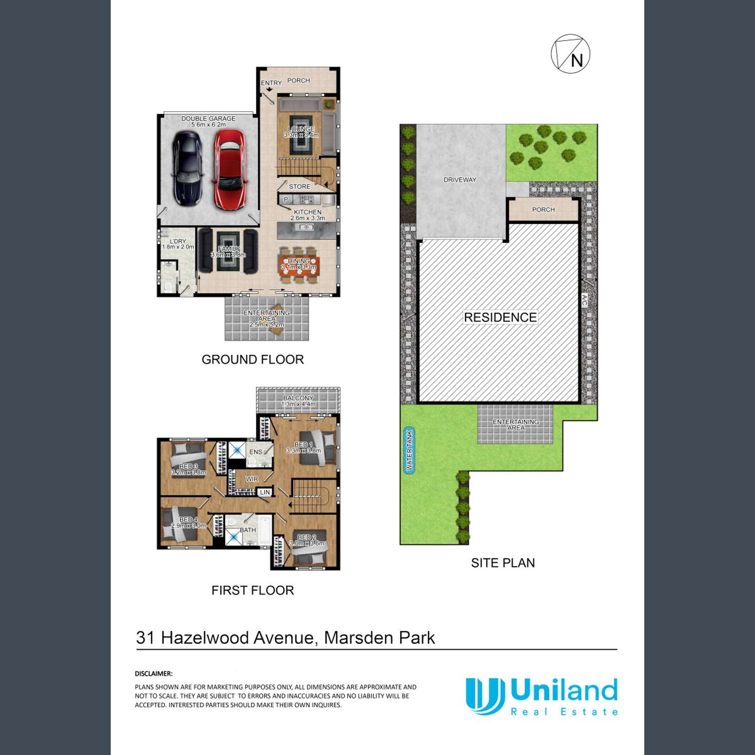 Floorplan of Homely house listing, 31 Hazelwood Avenue, Marsden Park NSW 2765