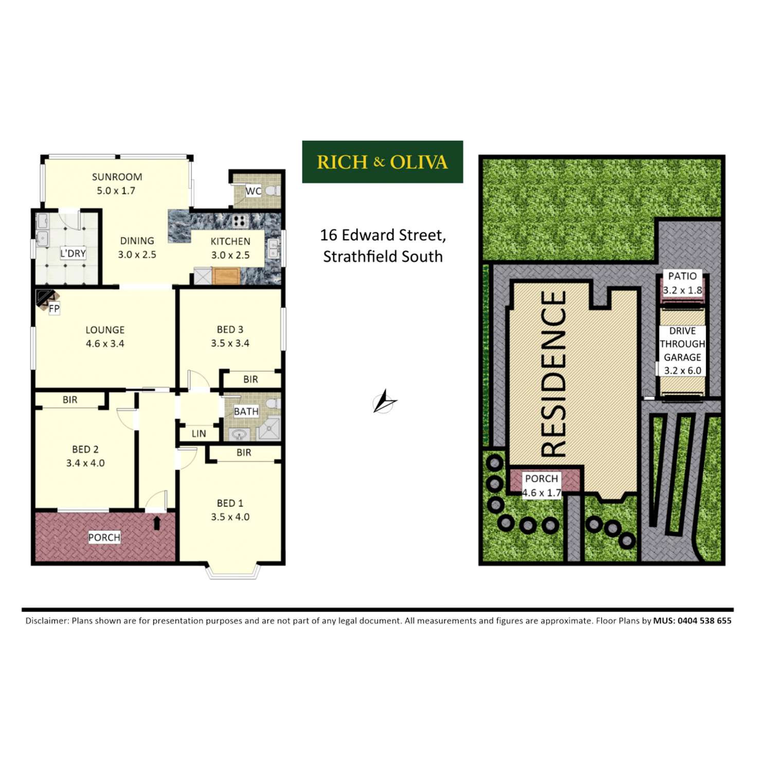 Floorplan of Homely house listing, 16 Edward Street, Strathfield South NSW 2136