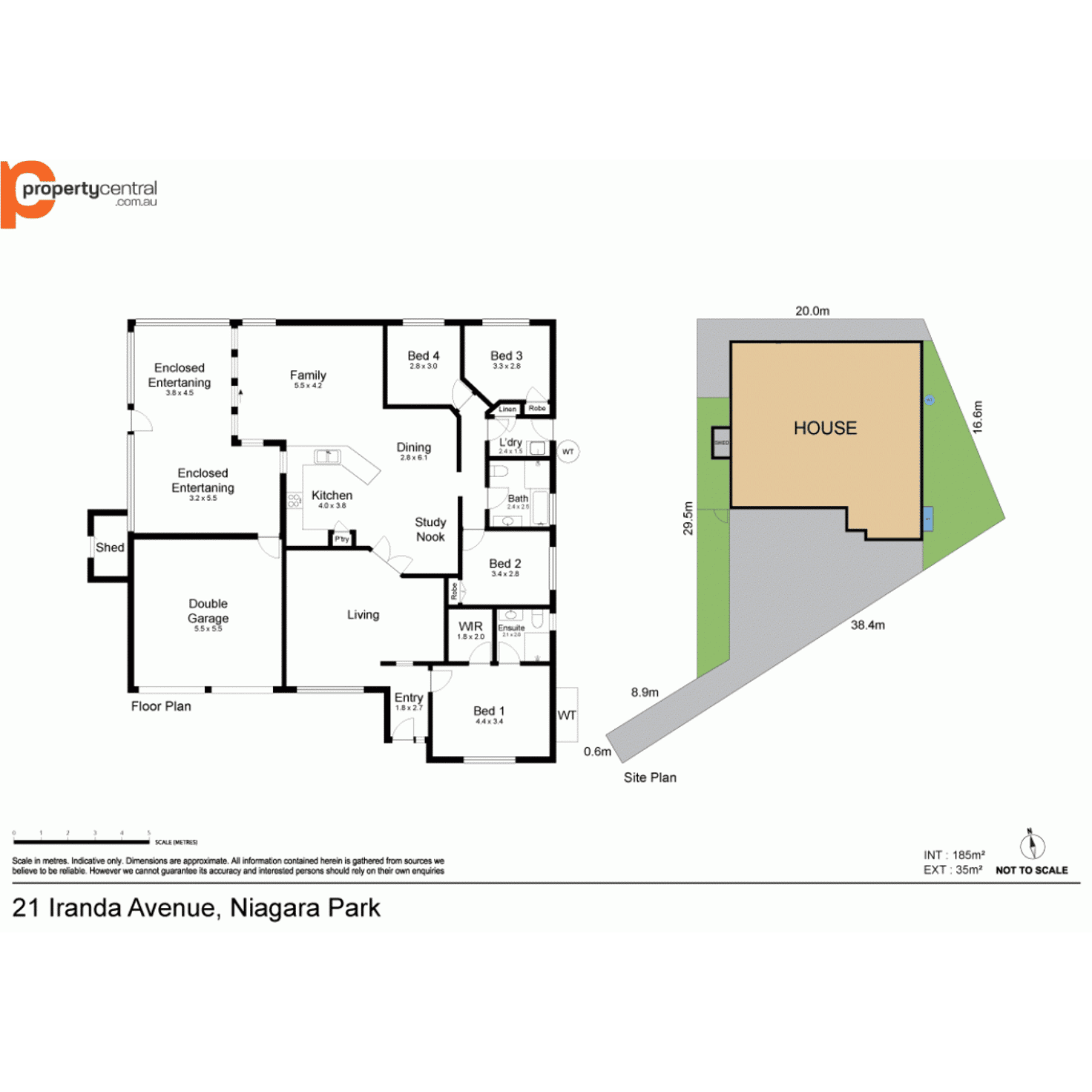 Floorplan of Homely house listing, 21 Iranda Avenue, Niagara Park NSW 2250