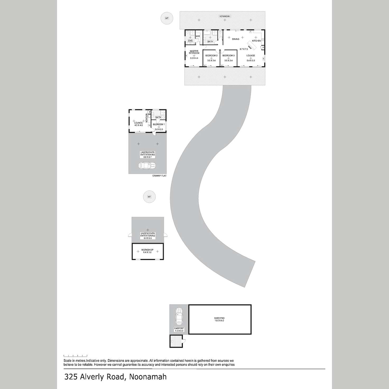 Floorplan of Homely acreageSemiRural listing, 49/325 Alverly, Noonamah NT 837