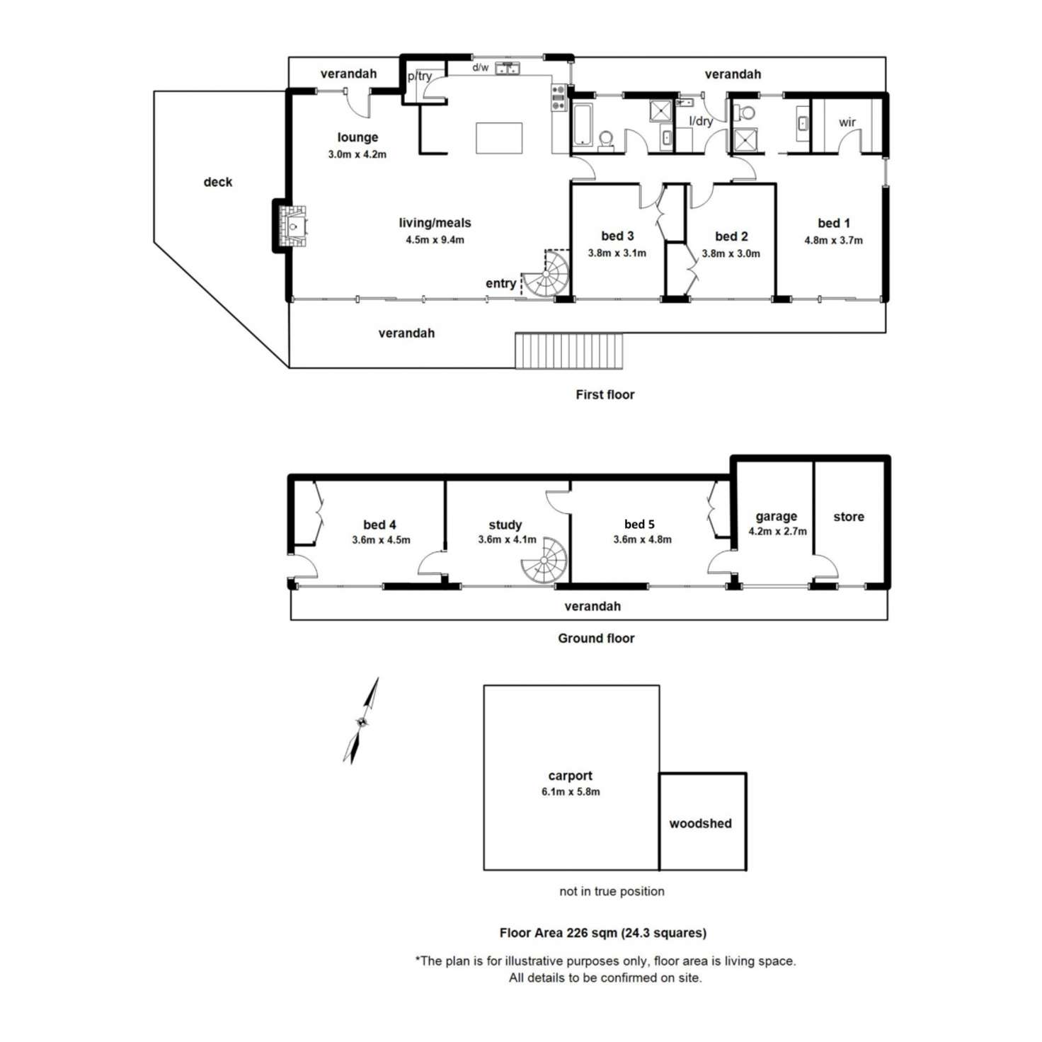 Floorplan of Homely house listing, 24 Gordon Grove, Menzies Creek VIC 3159