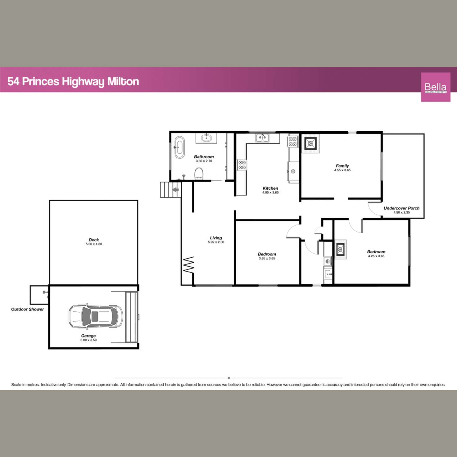 Floorplan of Homely house listing, 54 Princes Highway, Milton NSW 2538