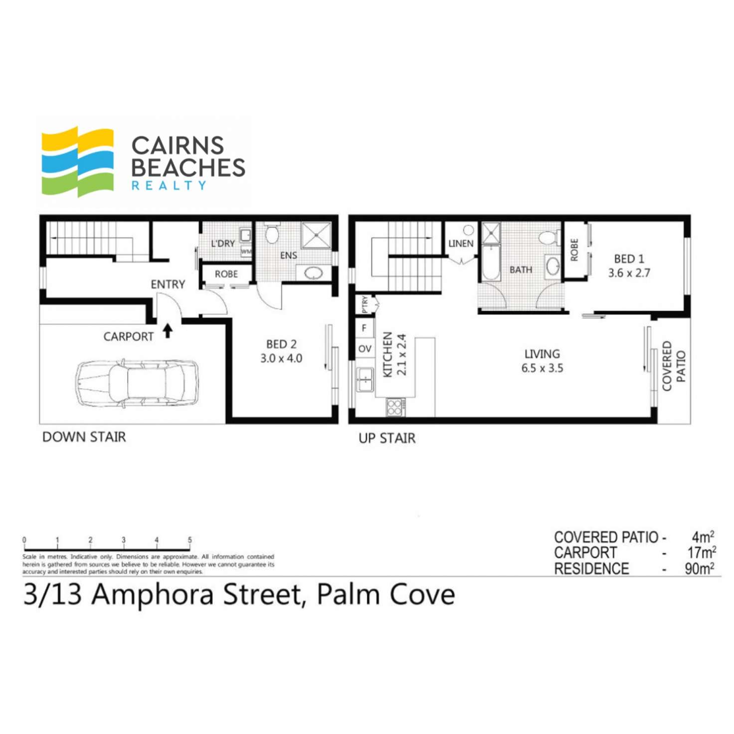 Floorplan of Homely townhouse listing, 3/13 Amphora Street, Palm Cove QLD 4879