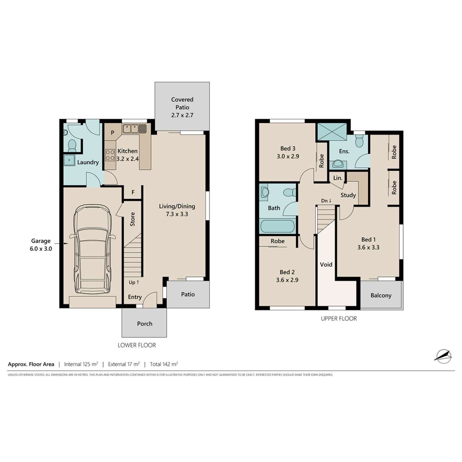 Floorplan of Homely townhouse listing, 52/4 Myola Street, Browns Plains QLD 4118