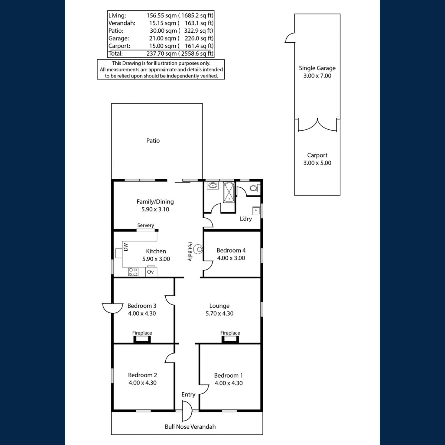 Floorplan of Homely house listing, 8 Sixth Street, Gladstone SA 5473