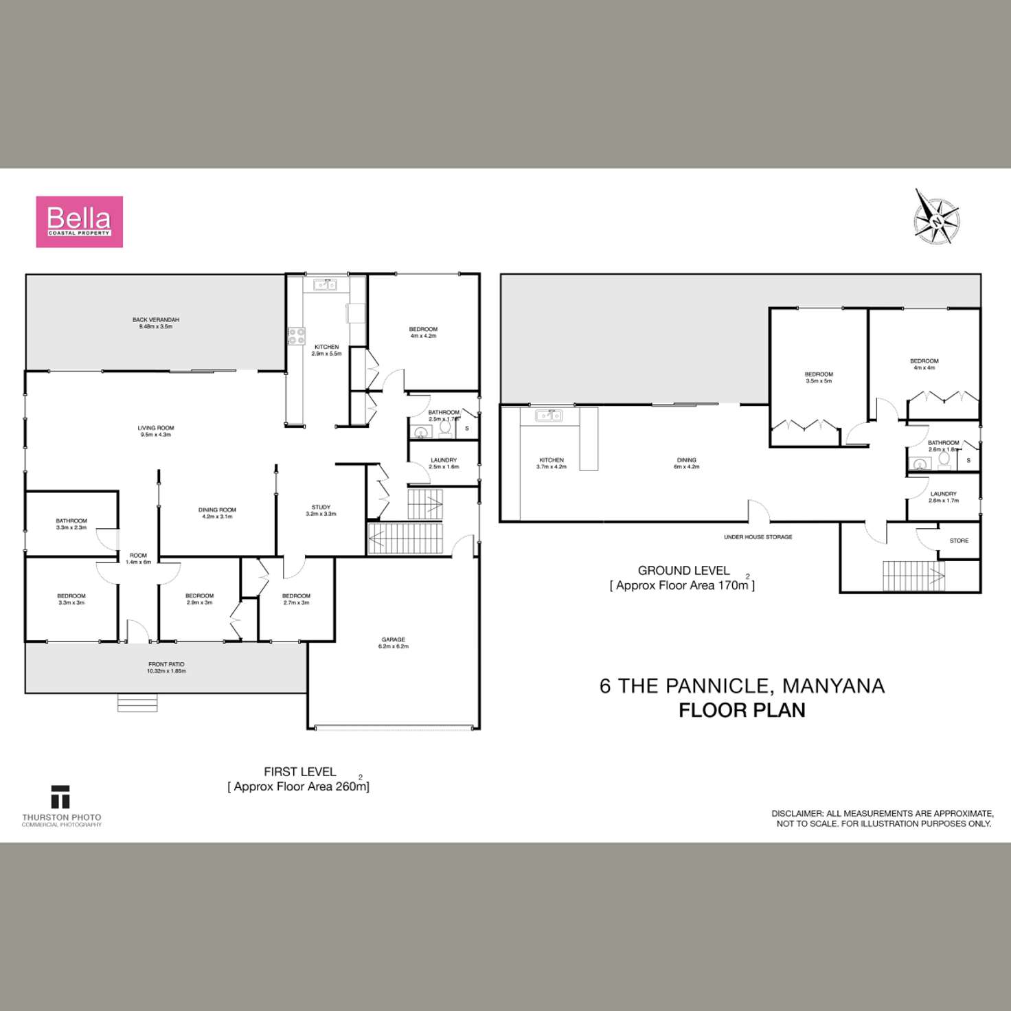 Floorplan of Homely house listing, 6 The Pannicle, Manyana NSW 2539