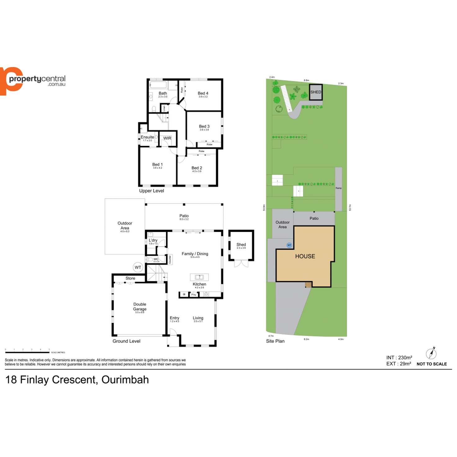 Floorplan of Homely house listing, 18 Finlay Crescent, Ourimbah NSW 2258