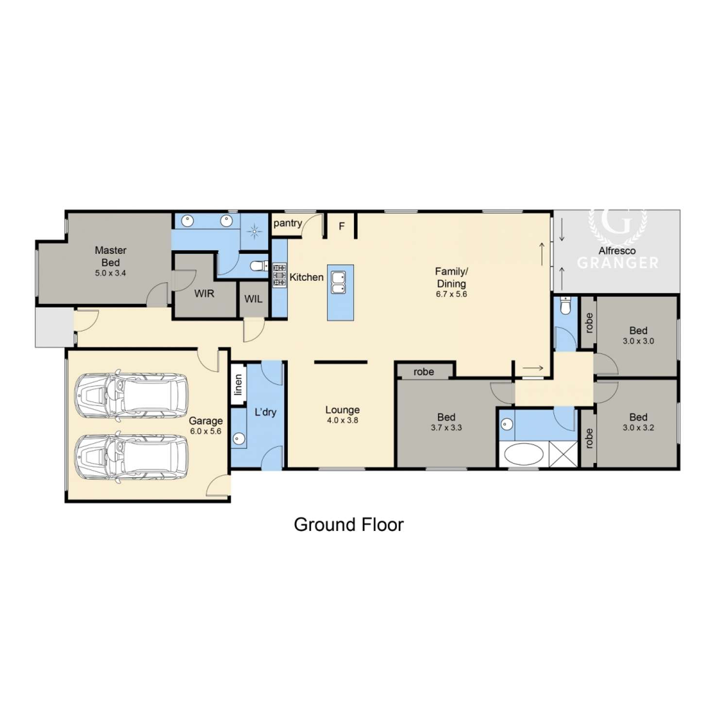 Floorplan of Homely house listing, 13 Seahaven Way, Safety Beach VIC 3936