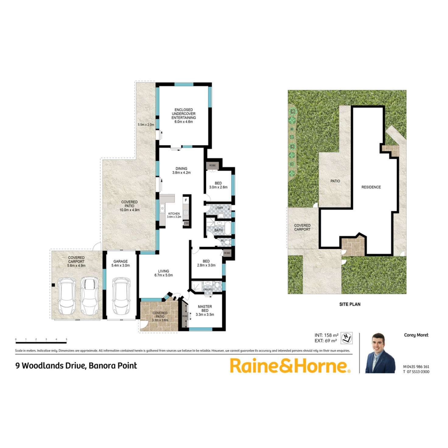 Floorplan of Homely house listing, 9 Woodlands Drive, Banora Point NSW 2486