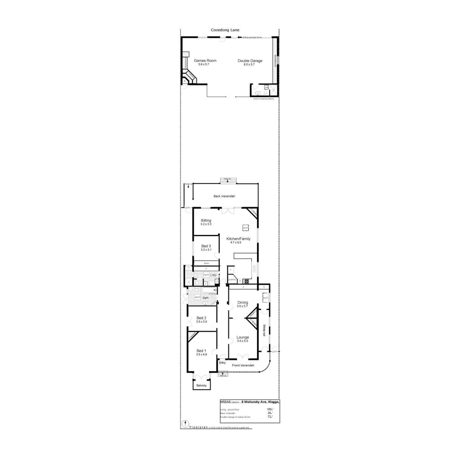 Floorplan of Homely house listing, 9 Wollundry Avenue, Wagga Wagga NSW 2650