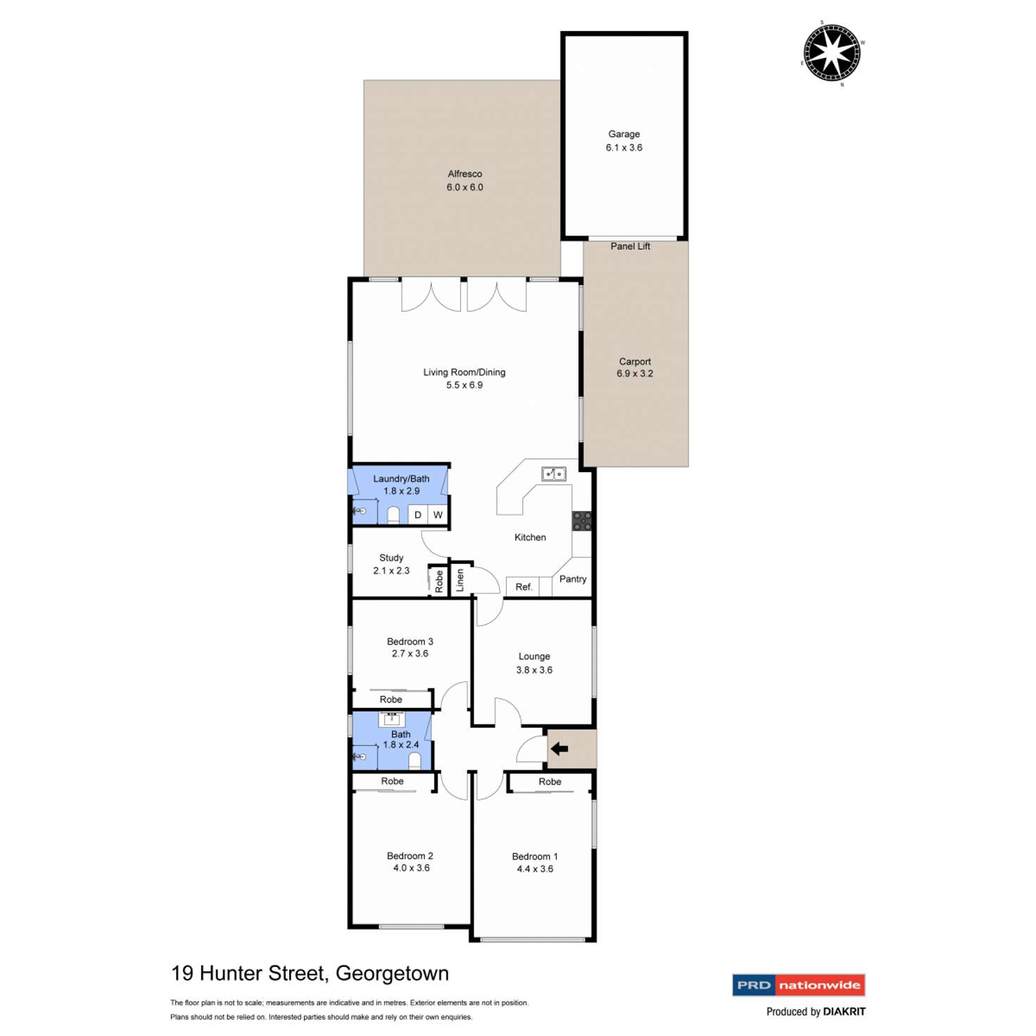 Floorplan of Homely house listing, 19 Hunter Street, Georgetown NSW 2298