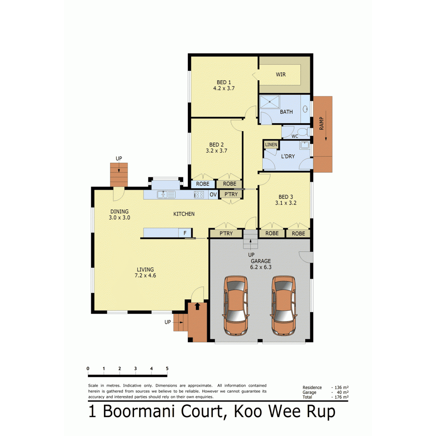 Floorplan of Homely house listing, 1 Boormani Court, Koo Wee Rup VIC 3981