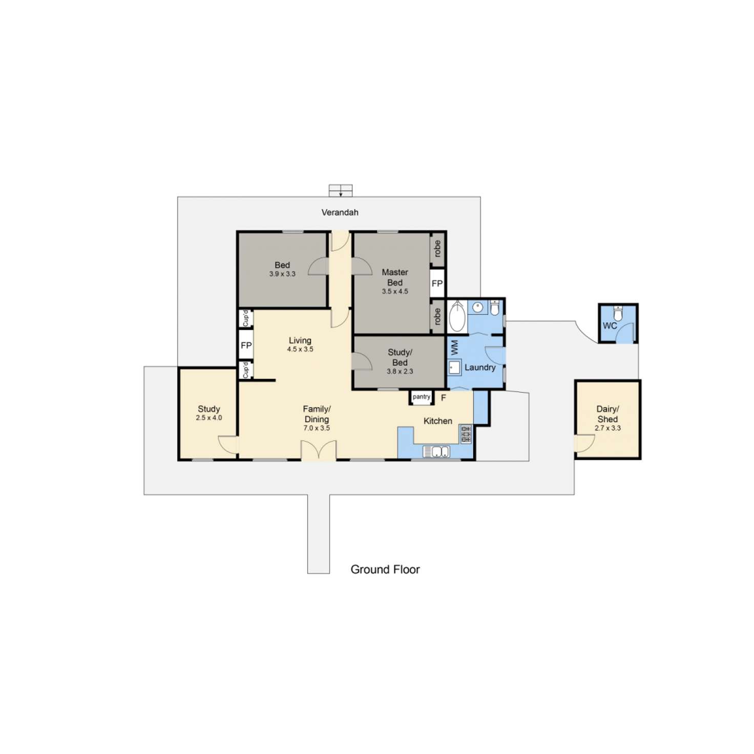 Floorplan of Homely house listing, 14 - 16 Morris Road, Mccrae VIC 3938