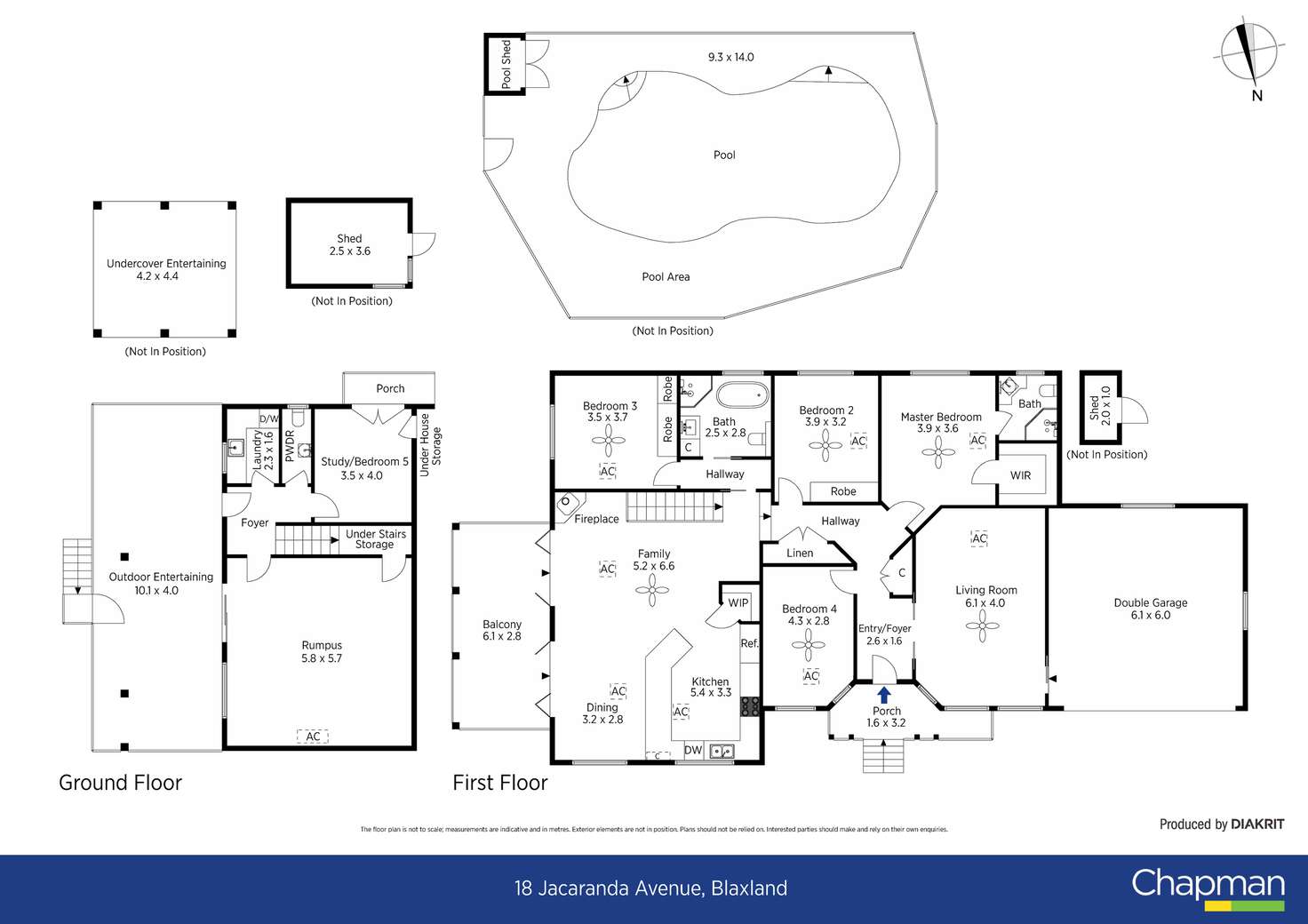 Floorplan of Homely house listing, 18 Jacaranda Avenue, Blaxland NSW 2774