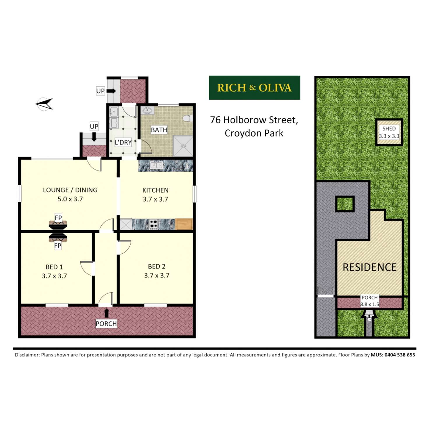 Floorplan of Homely house listing, 76 Holborow Street, Croydon Park NSW 2133