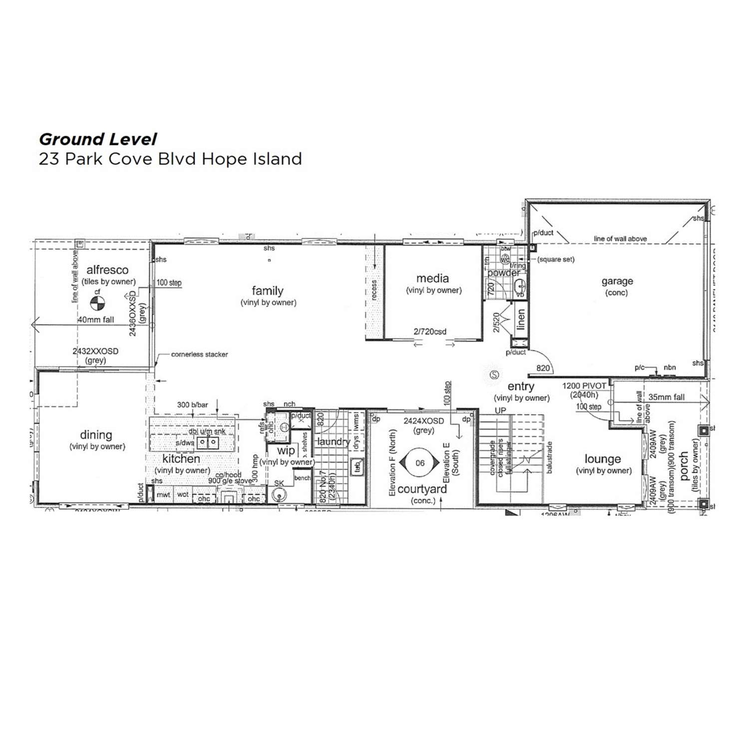 Floorplan of Homely house listing, 23 Park Cove Boulevard, Hope Island QLD 4212