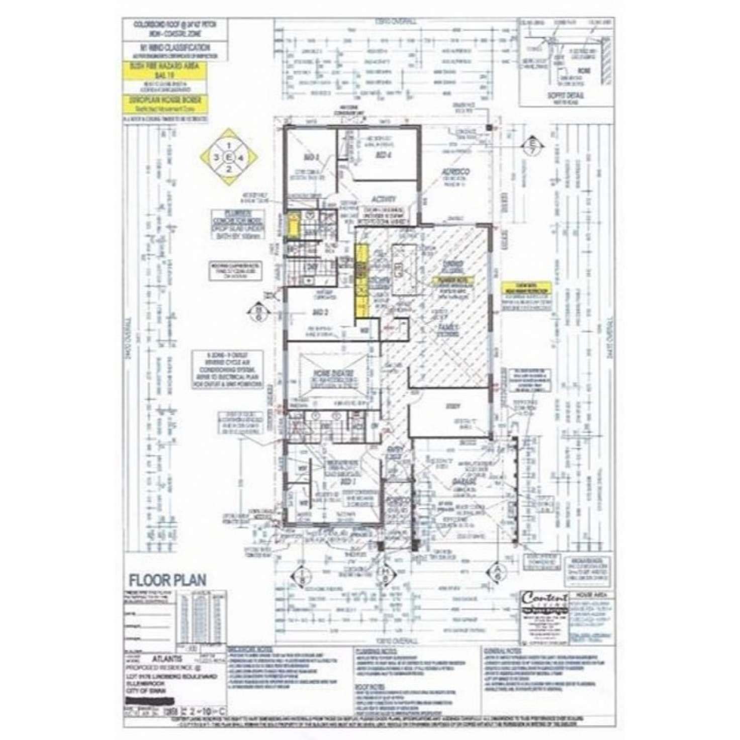 Floorplan of Homely house listing, 31 Lindberg Boulevard, Ellenbrook WA 6069