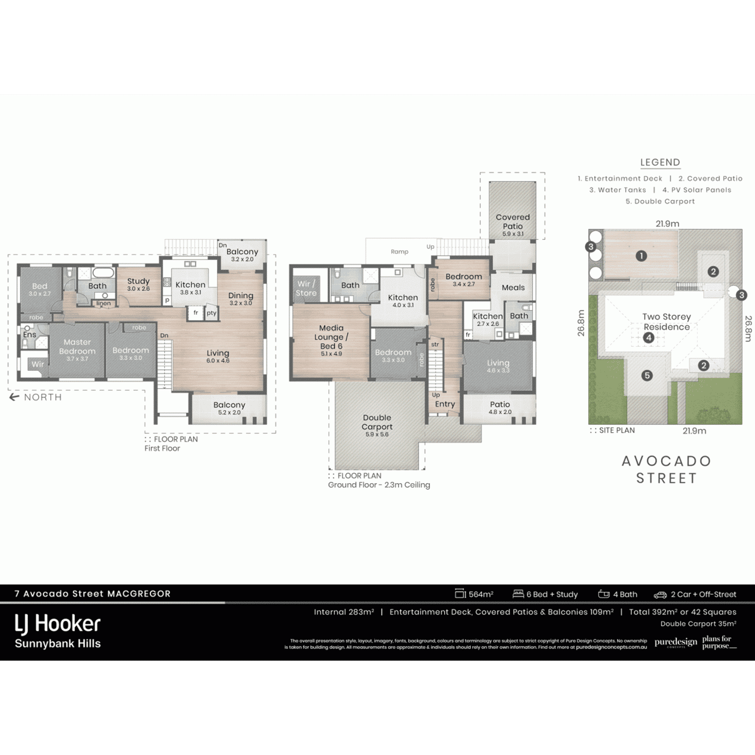 Floorplan of Homely house listing, 7 Avocado Street, Macgregor QLD 4109