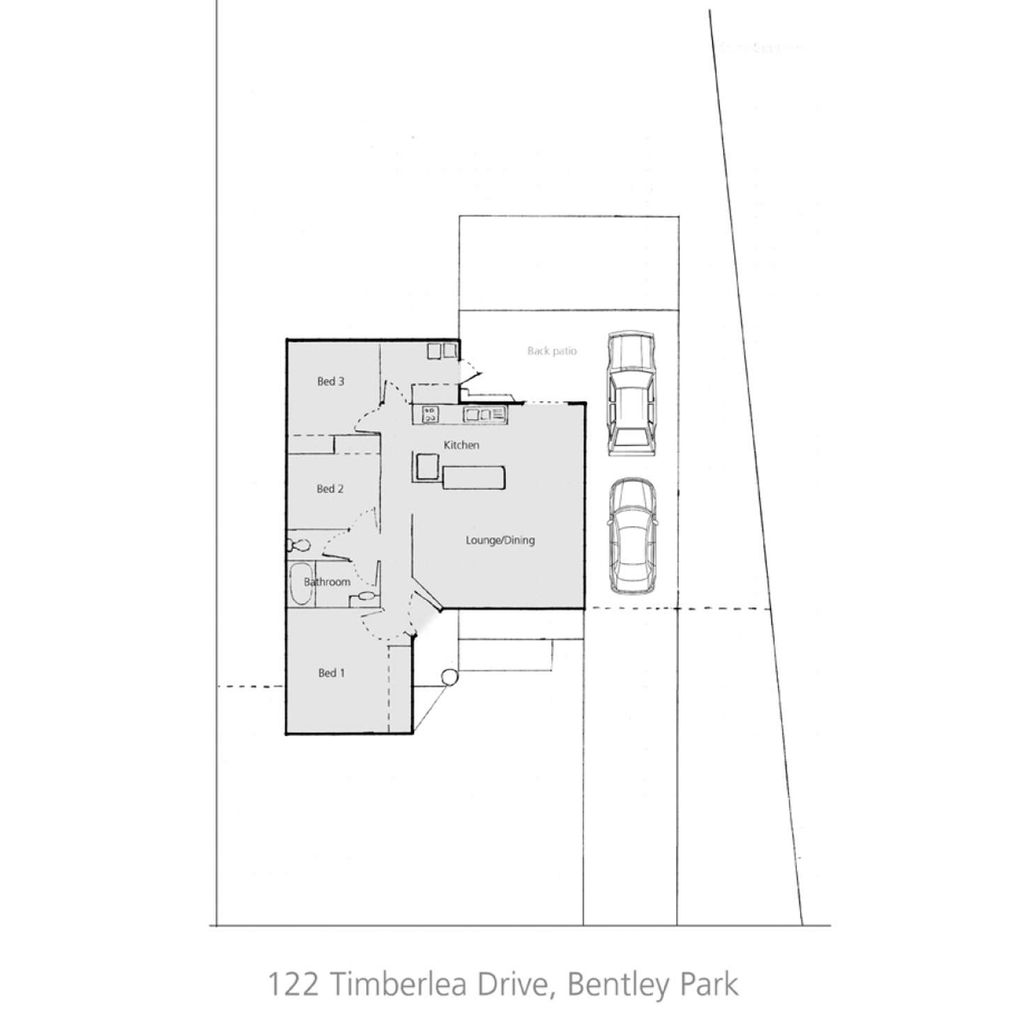 Floorplan of Homely house listing, 122 Timberlea Drive, Bentley Park QLD 4869