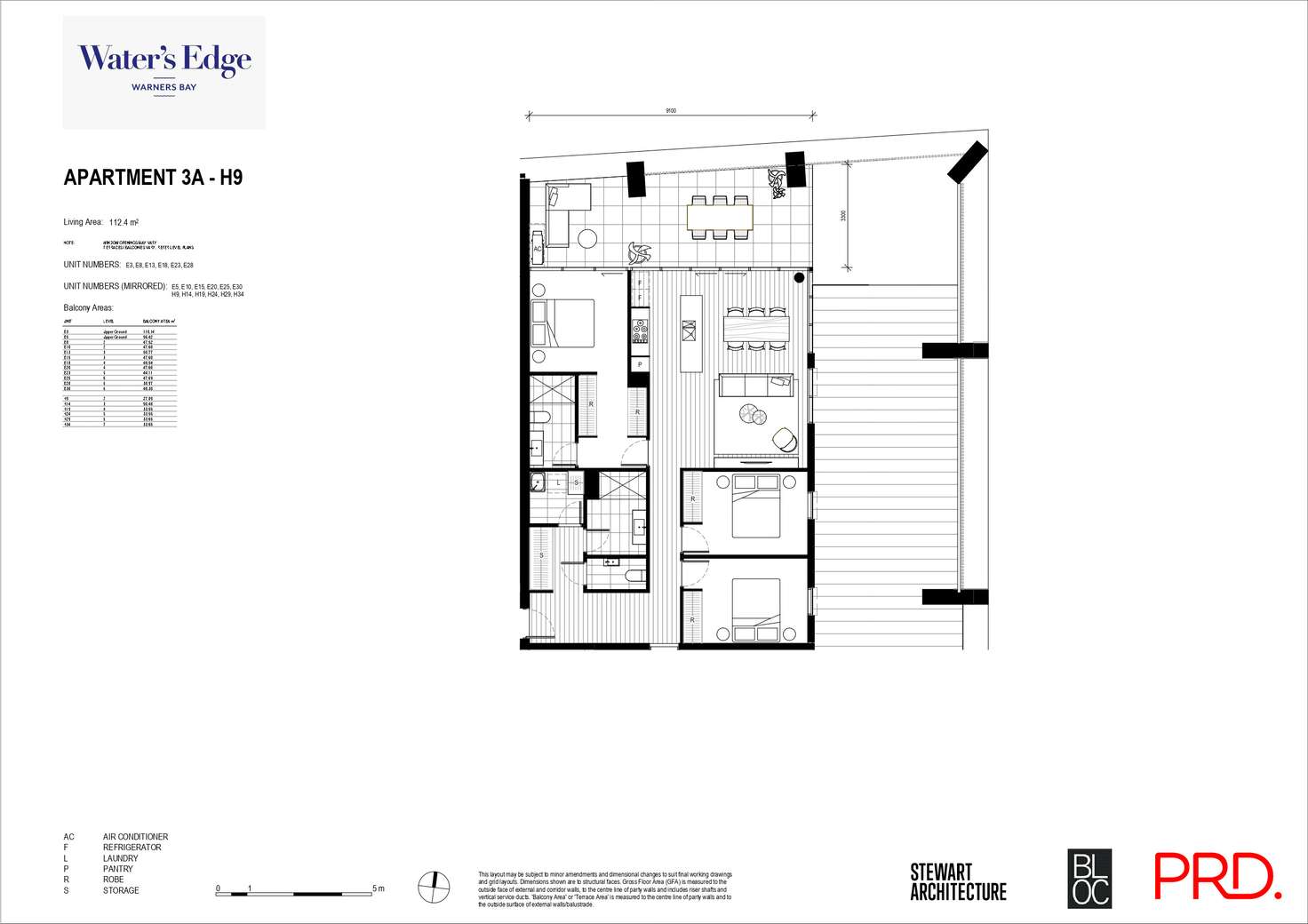 Floorplan of Homely apartment listing, H9/482-488 Howard Street, Warners Bay NSW 2282