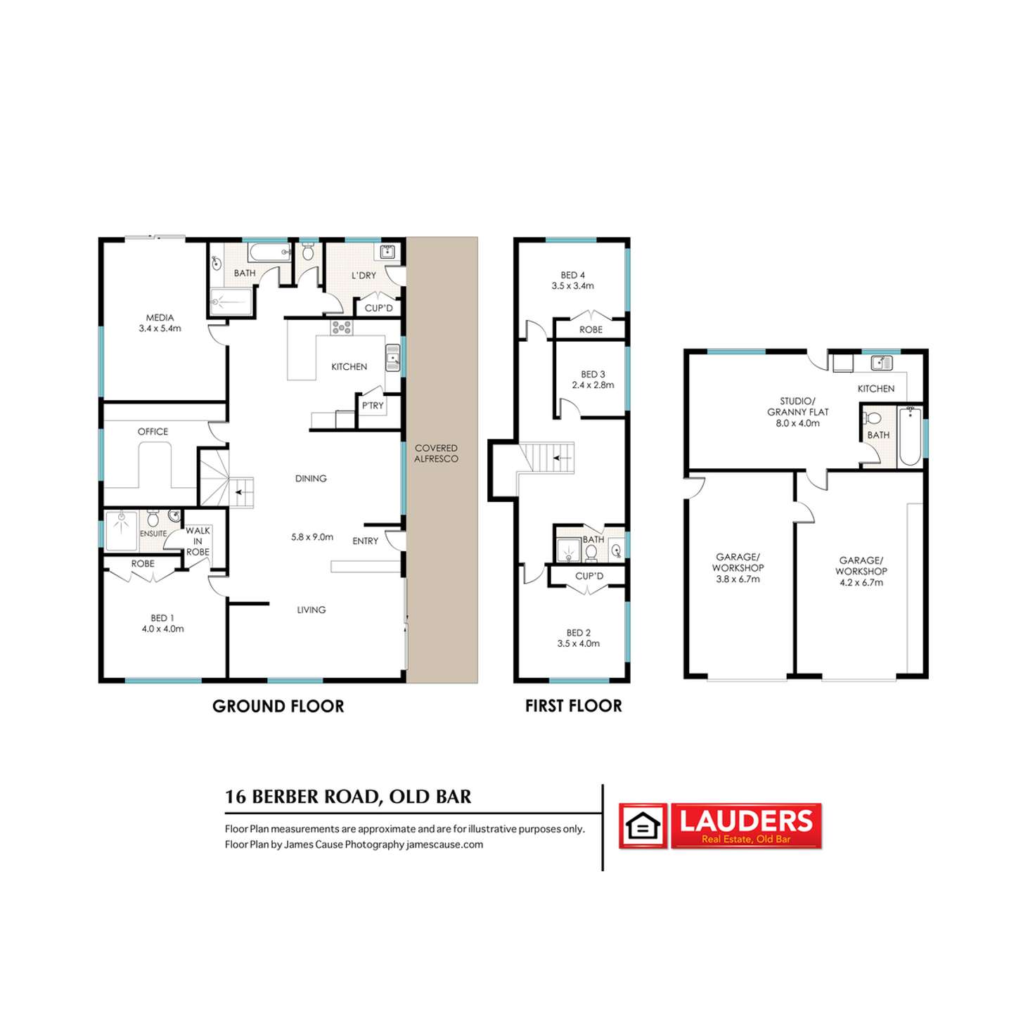 Floorplan of Homely house listing, 16 Berber Road, Old Bar NSW 2430