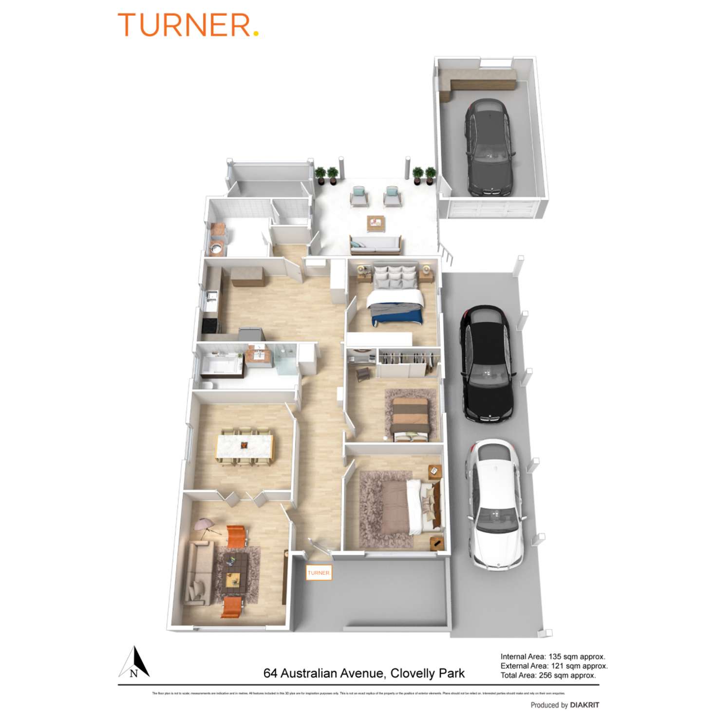 Floorplan of Homely house listing, 64 Australian Avenue, Clovelly Park SA 5042