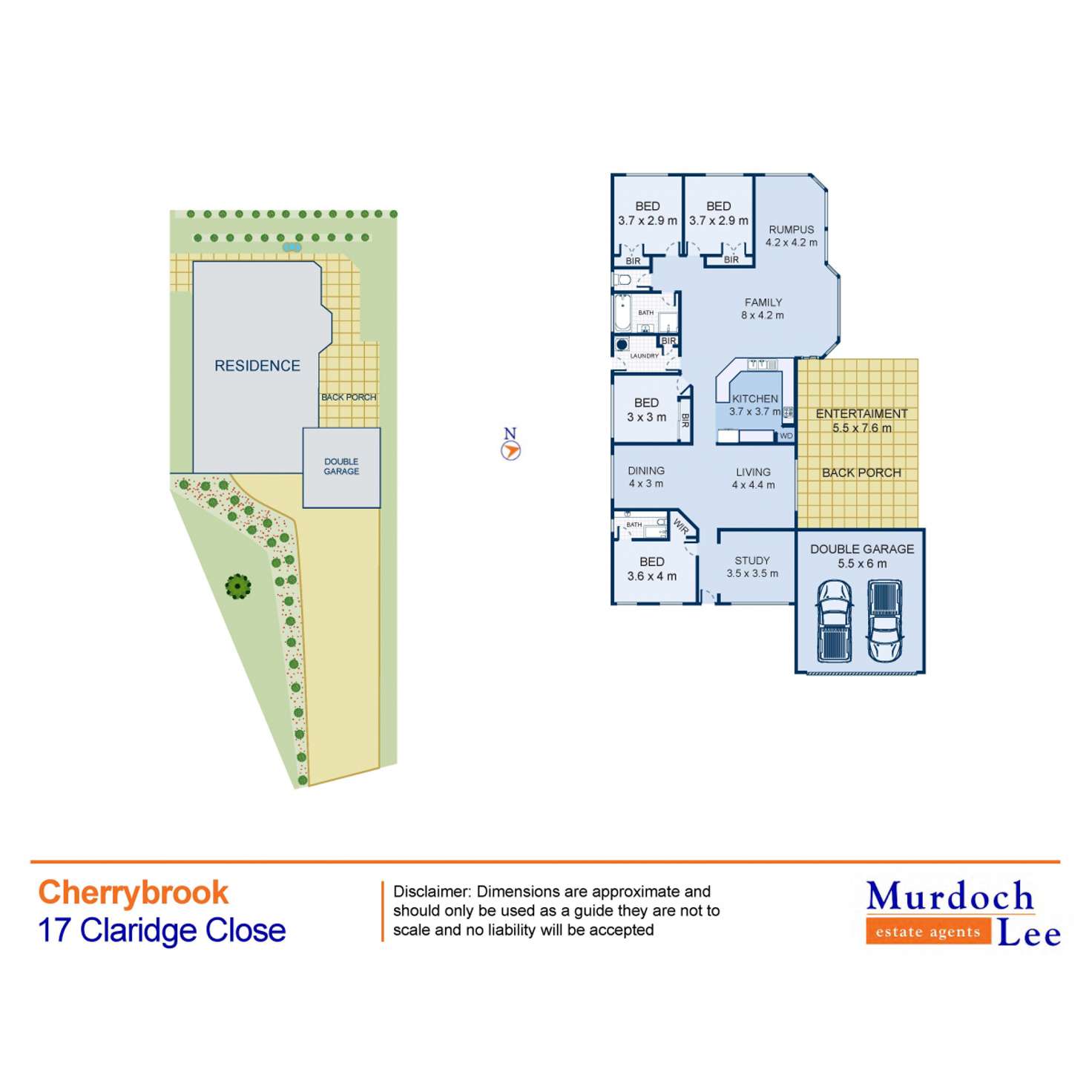 Floorplan of Homely house listing, 17 Claridge Close, Cherrybrook NSW 2126