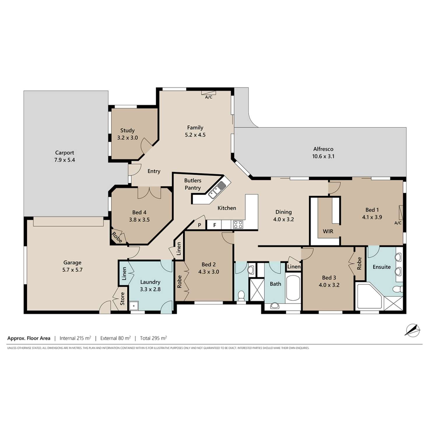 Floorplan of Homely house listing, 18 Kimridge Drive, Heritage Park QLD 4118