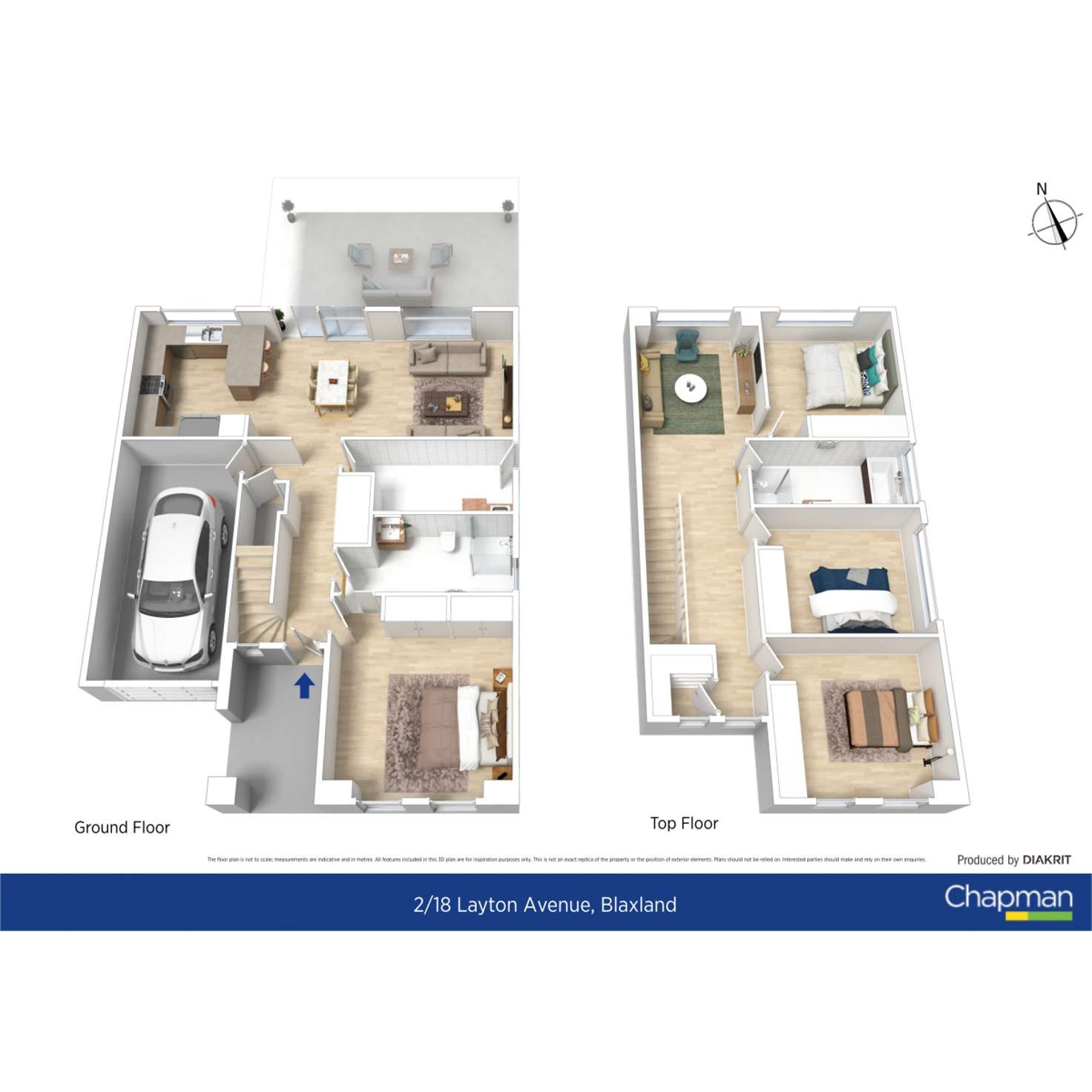 Floorplan of Homely house listing, 2/18 Layton Avenue, Blaxland NSW 2774