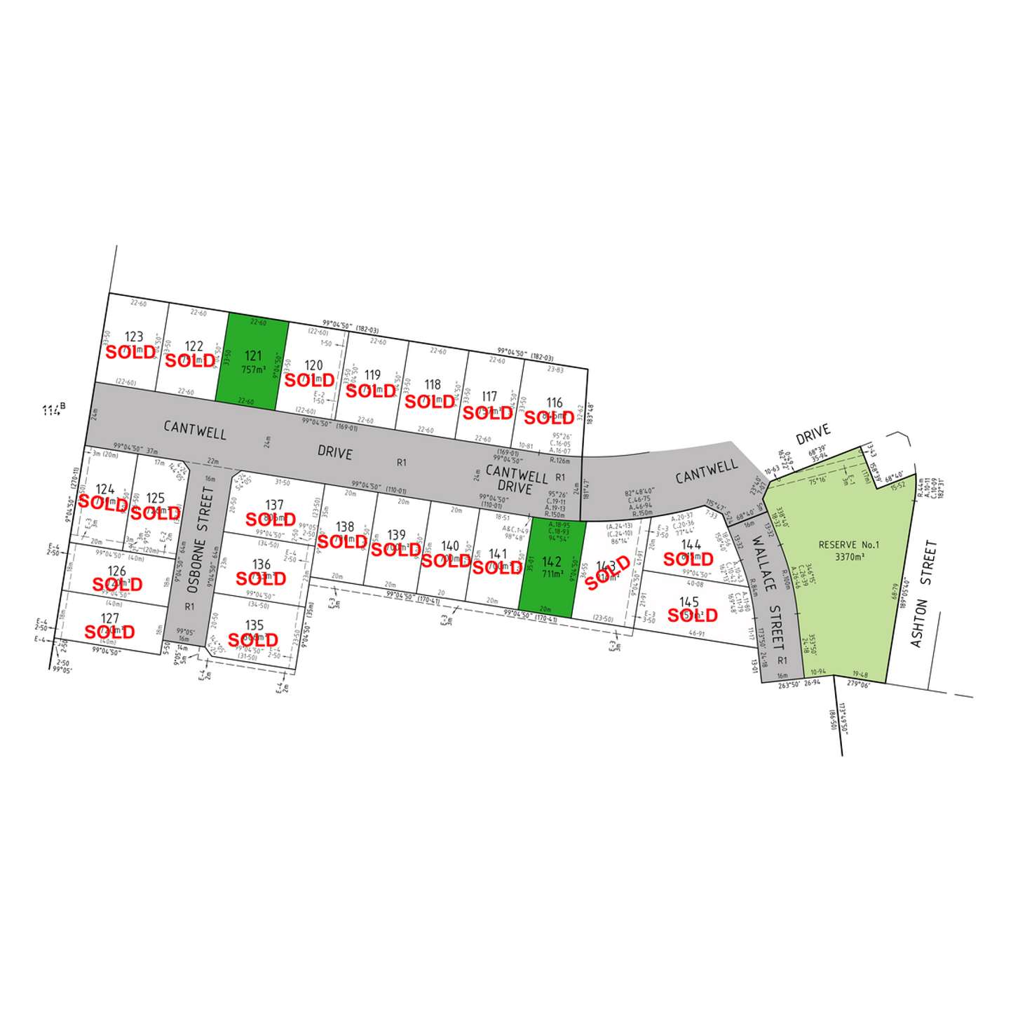 Floorplan of Homely residentialLand listing, LOT 126 Osborne Street, Sale VIC 3850