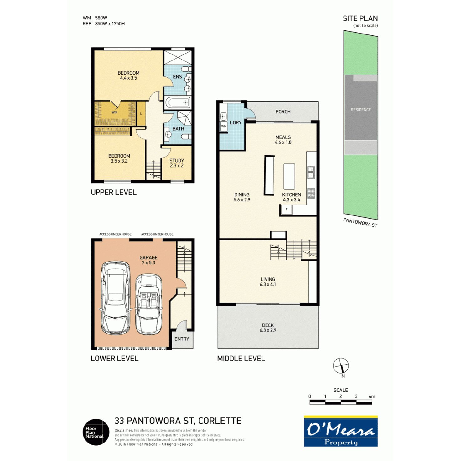 Floorplan of Homely house listing, 33 Pantowora Street, Corlette NSW 2315