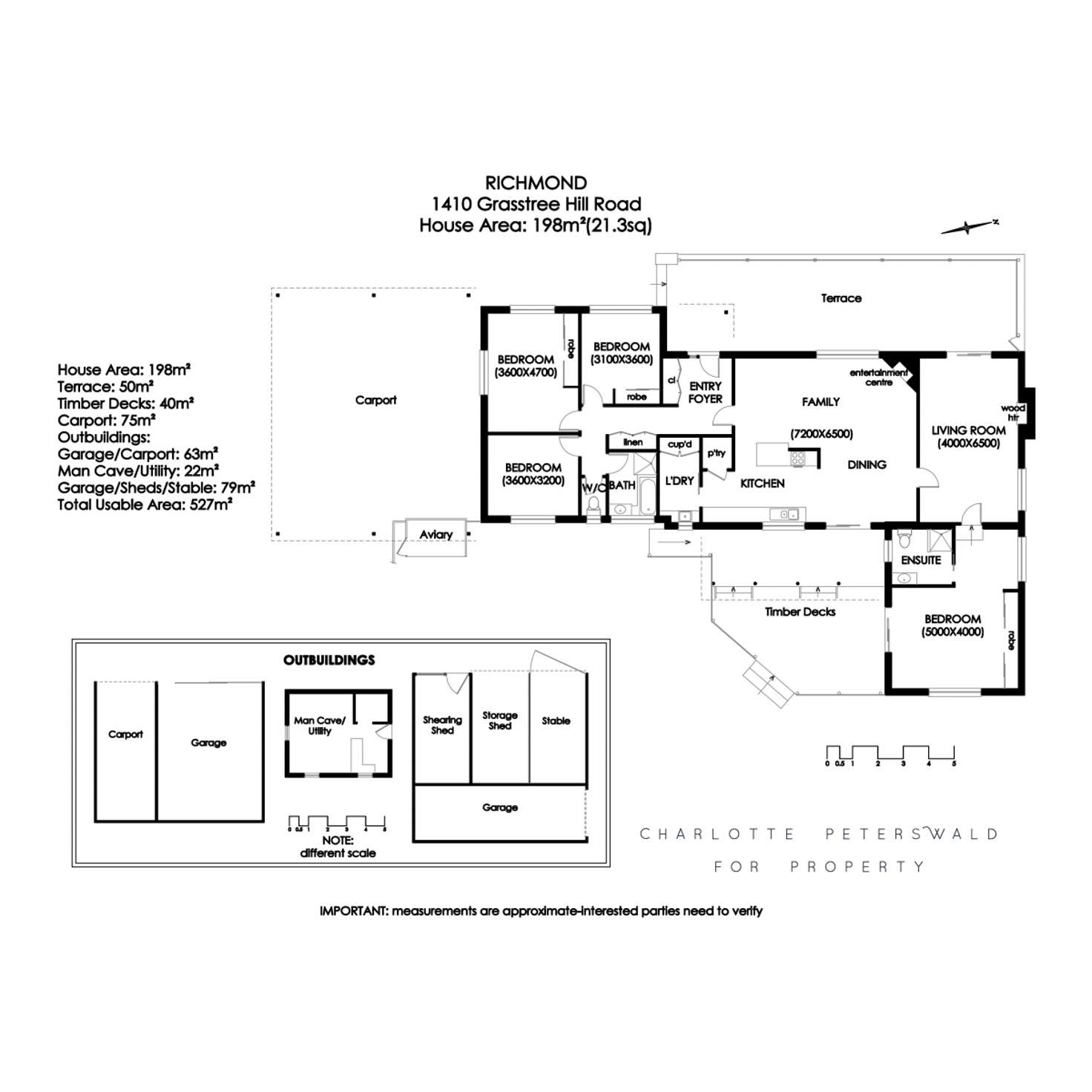 Floorplan of Homely house listing, 1410 Grasstree Hill Road, Richmond TAS 7025