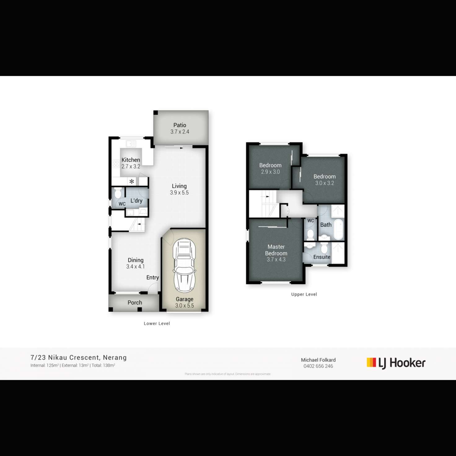 Floorplan of Homely semiDetached listing, 7/23 Nikau Crescent, Nerang QLD 4211