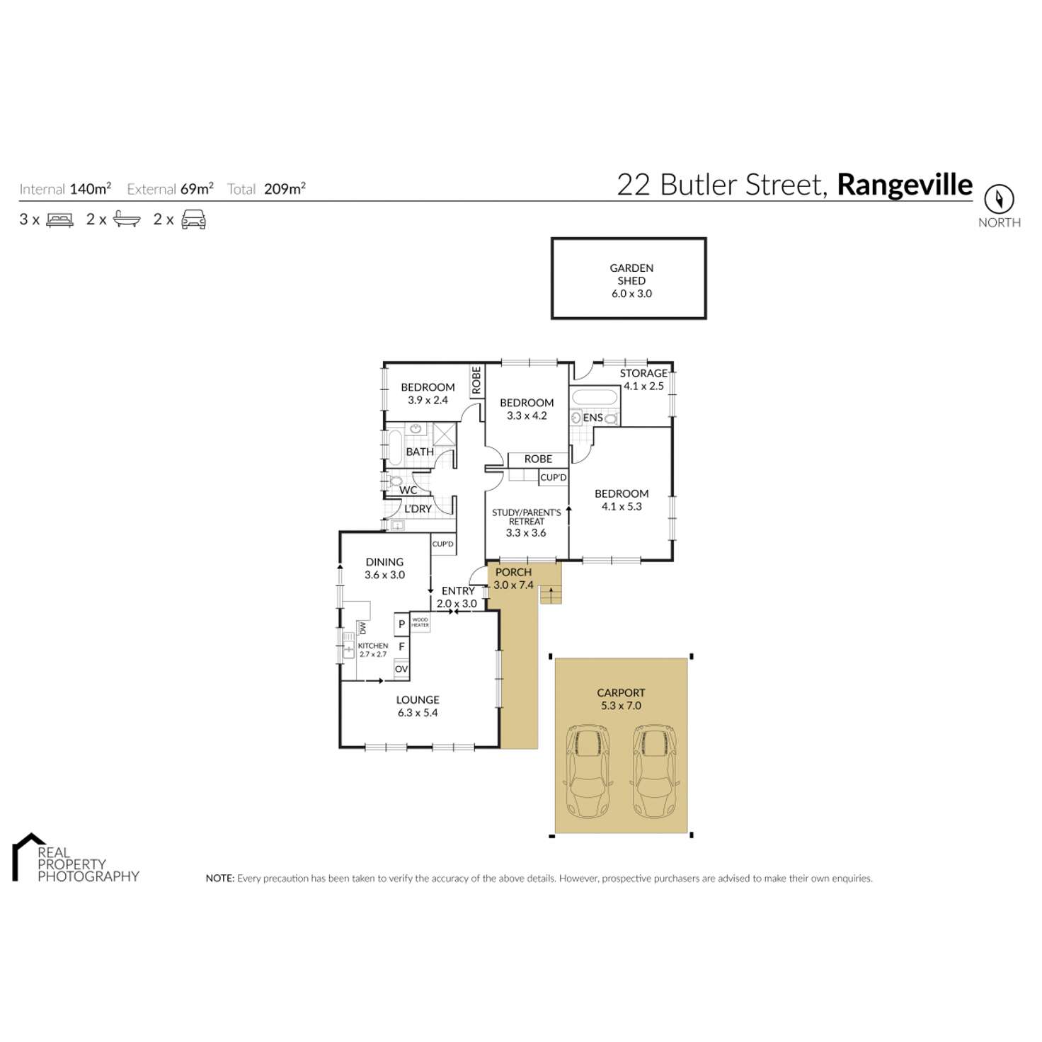 Floorplan of Homely house listing, 22 Butler Street, Rangeville QLD 4350