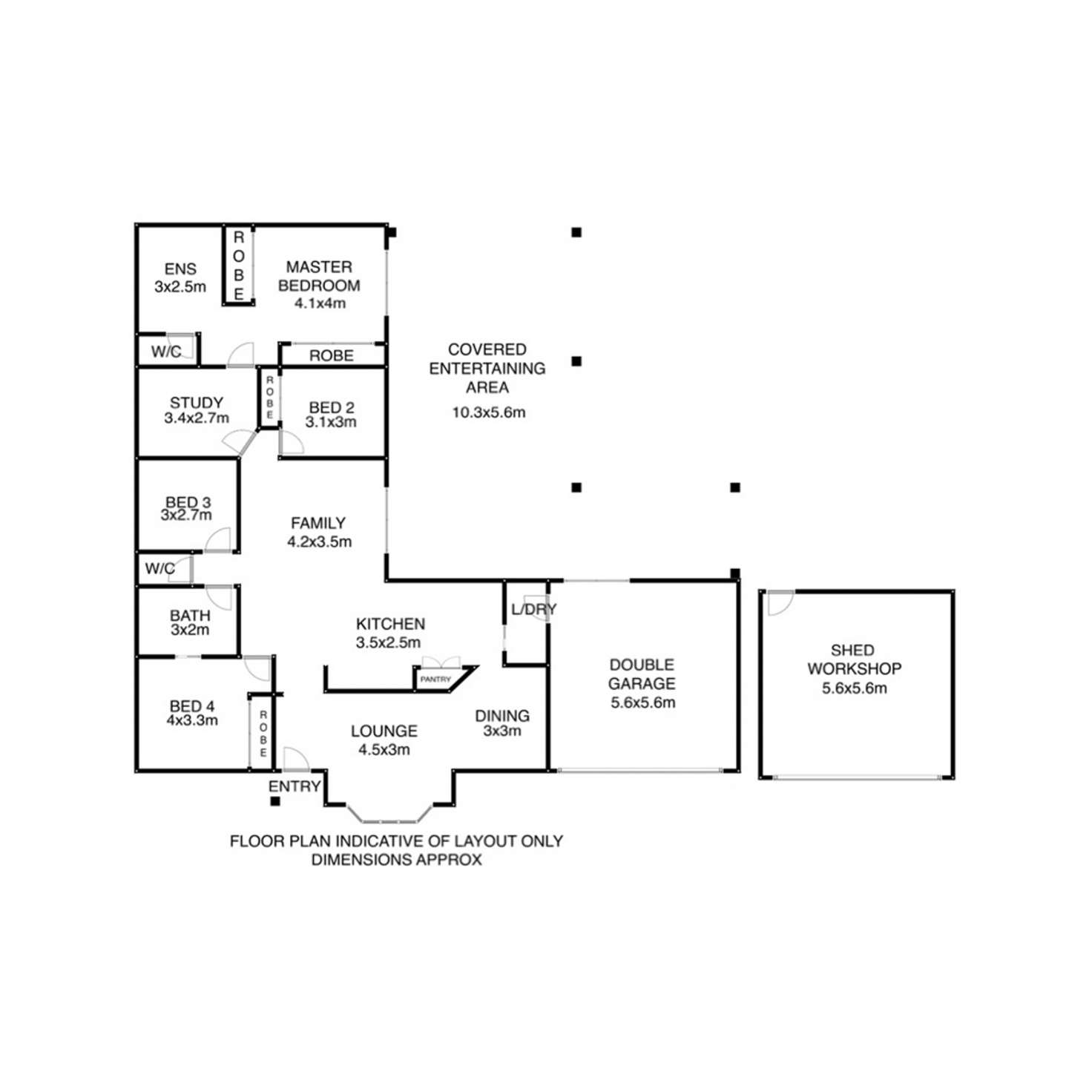 Floorplan of Homely house listing, 10 Moogara Street, Shailer Park QLD 4128