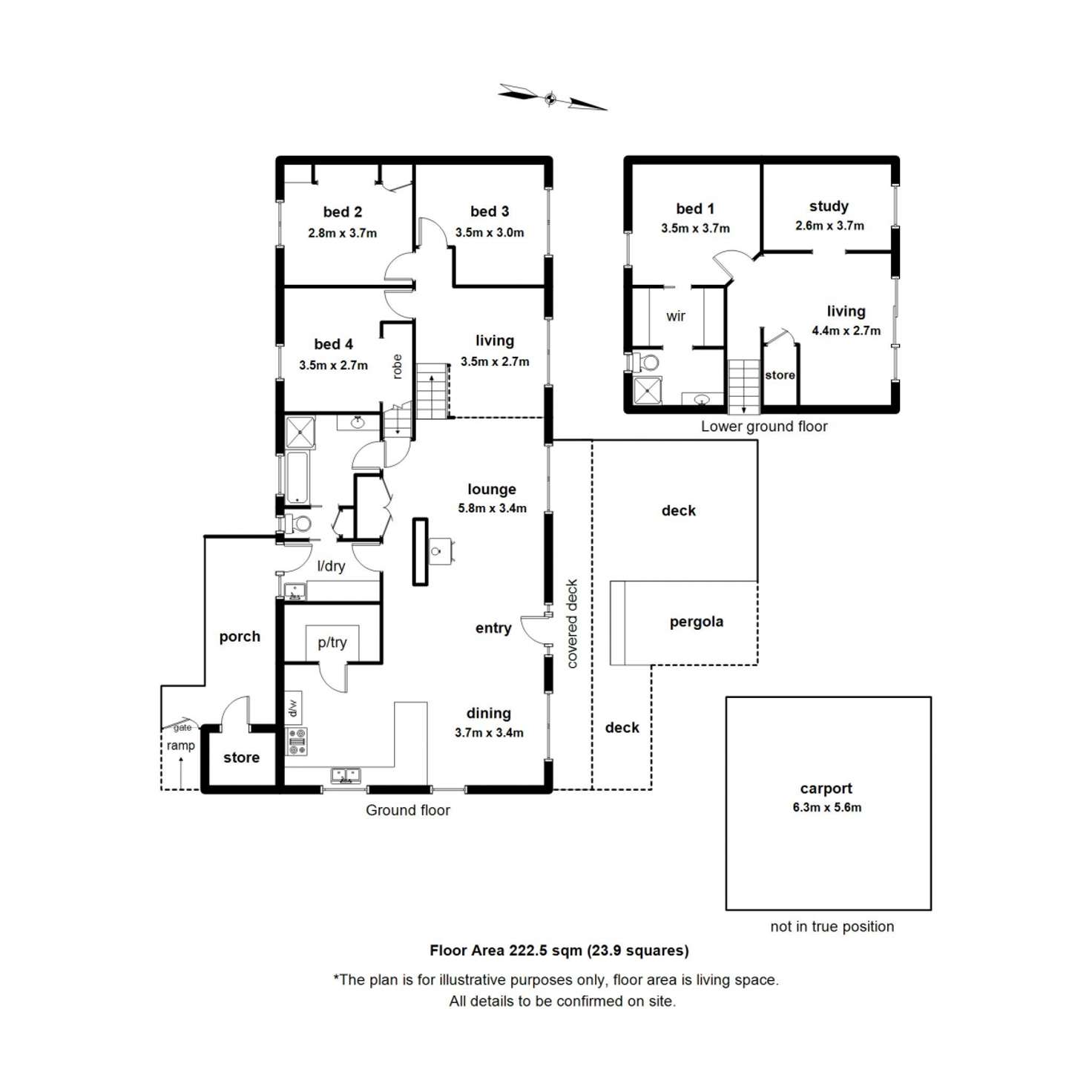 Floorplan of Homely house listing, 72 Kilvington Drive, Emerald VIC 3782