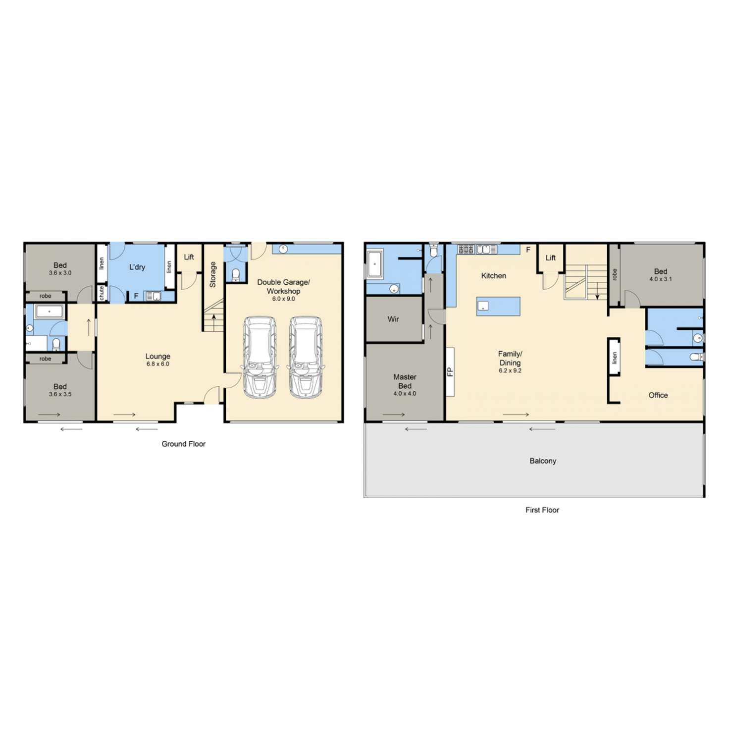 Floorplan of Homely house listing, 41 The Avenue, Mccrae VIC 3938