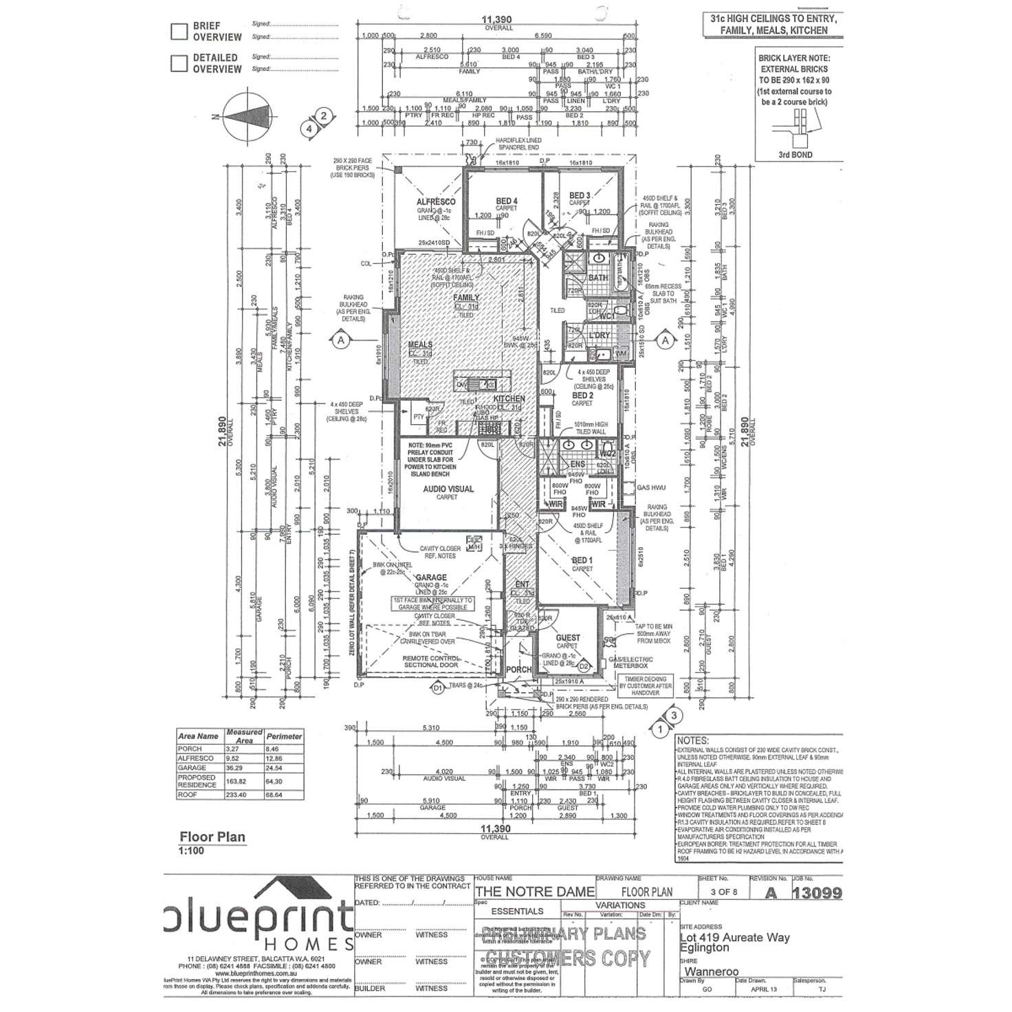 Floorplan of Homely house listing, 4 Aureate Way, Eglinton WA 6034