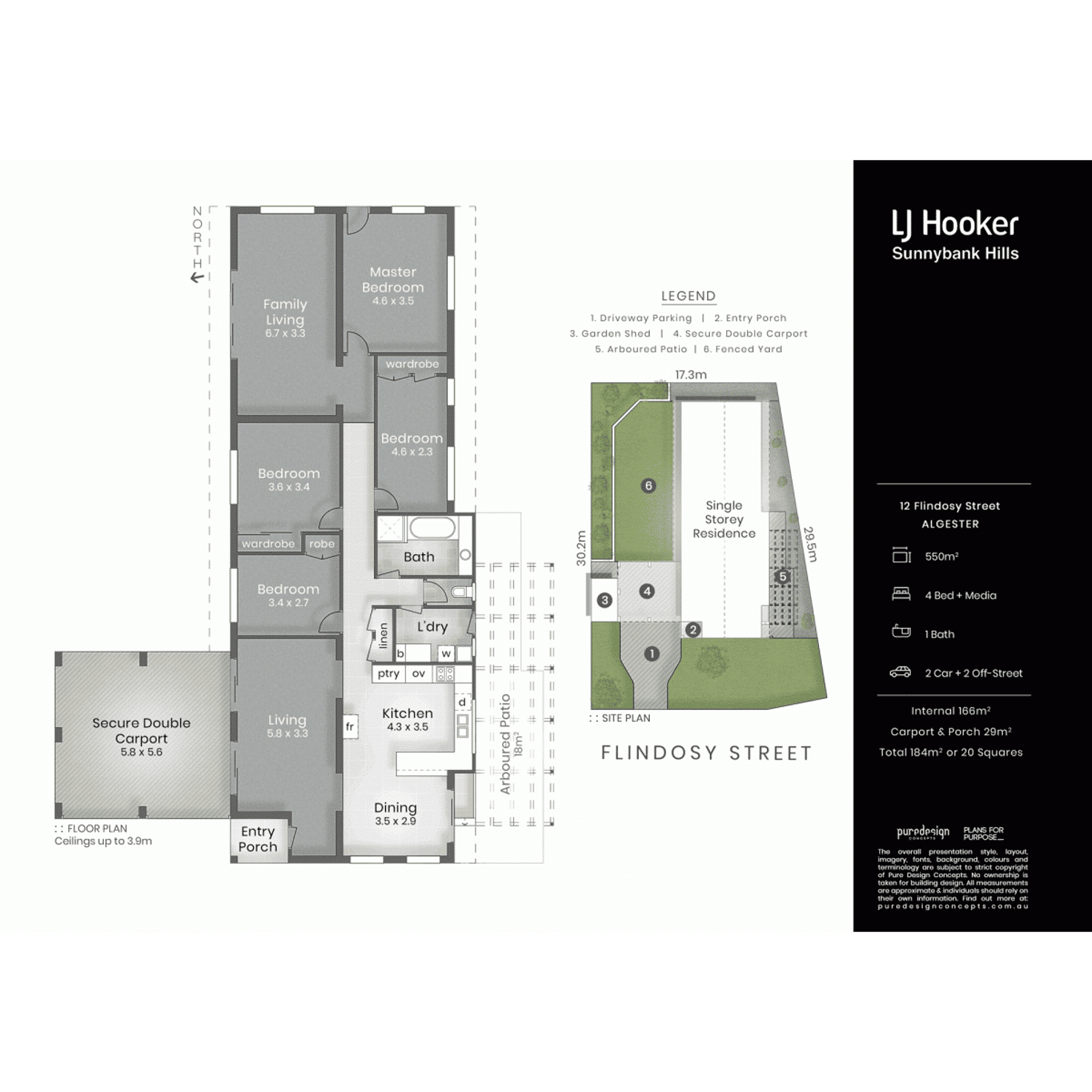 Floorplan of Homely house listing, 12 Flindosy Street, Algester QLD 4115