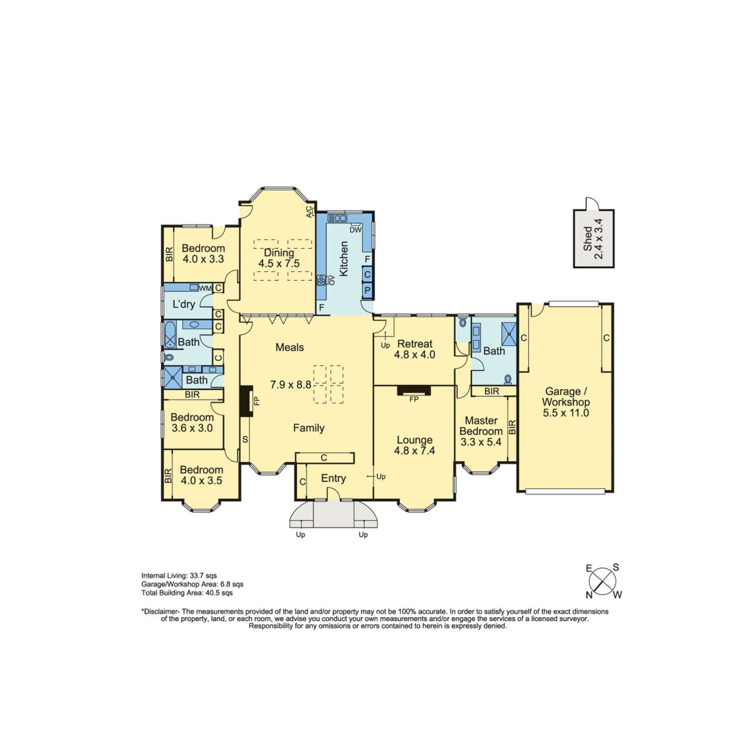 Floorplan of Homely house listing, 21 Bright Crescent, Mount Eliza VIC 3930