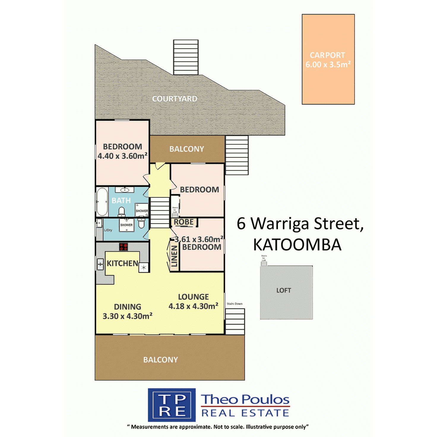 Floorplan of Homely house listing, 6 Warriga Street, Katoomba NSW 2780