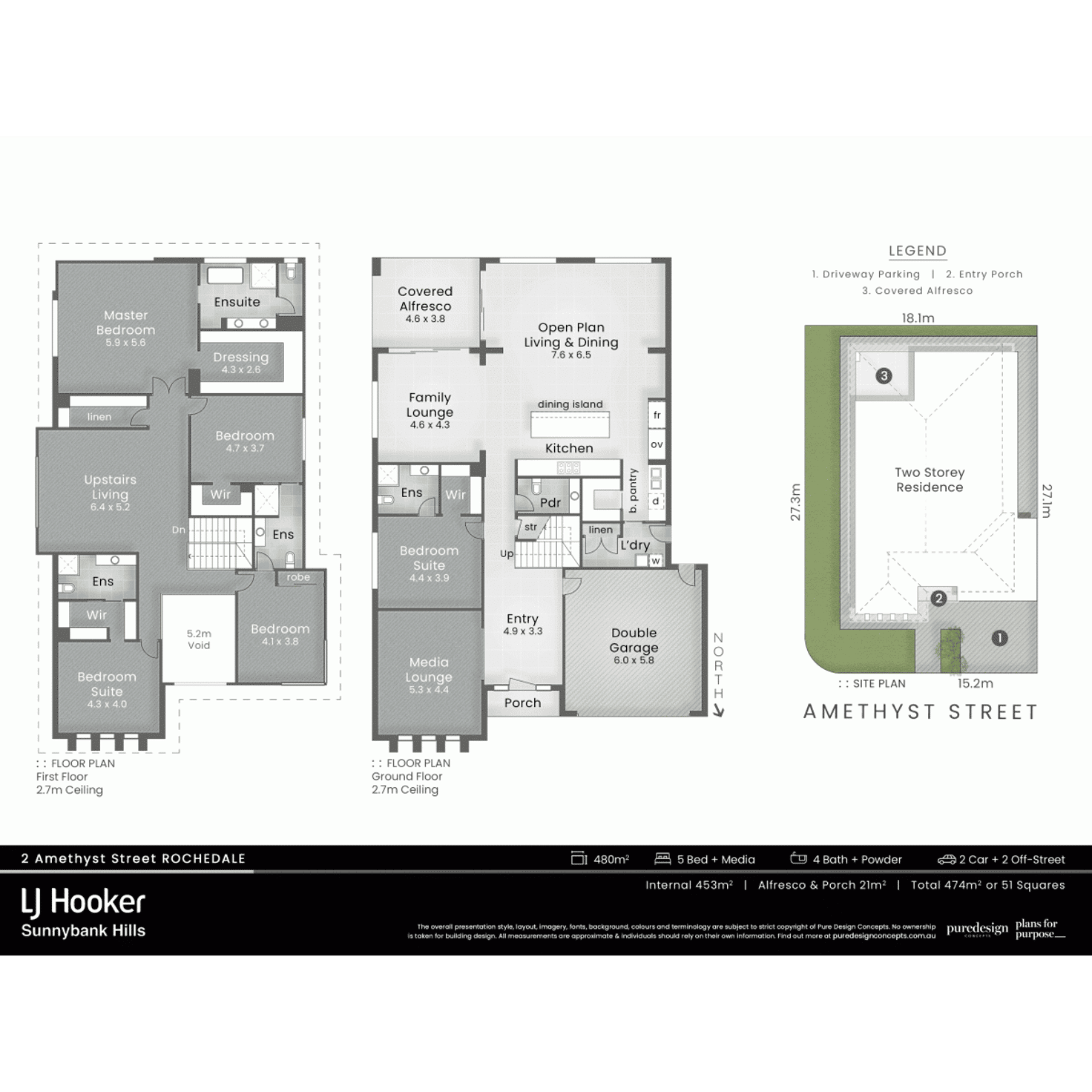 Floorplan of Homely house listing, 2 Amethyst Street, Rochedale QLD 4123