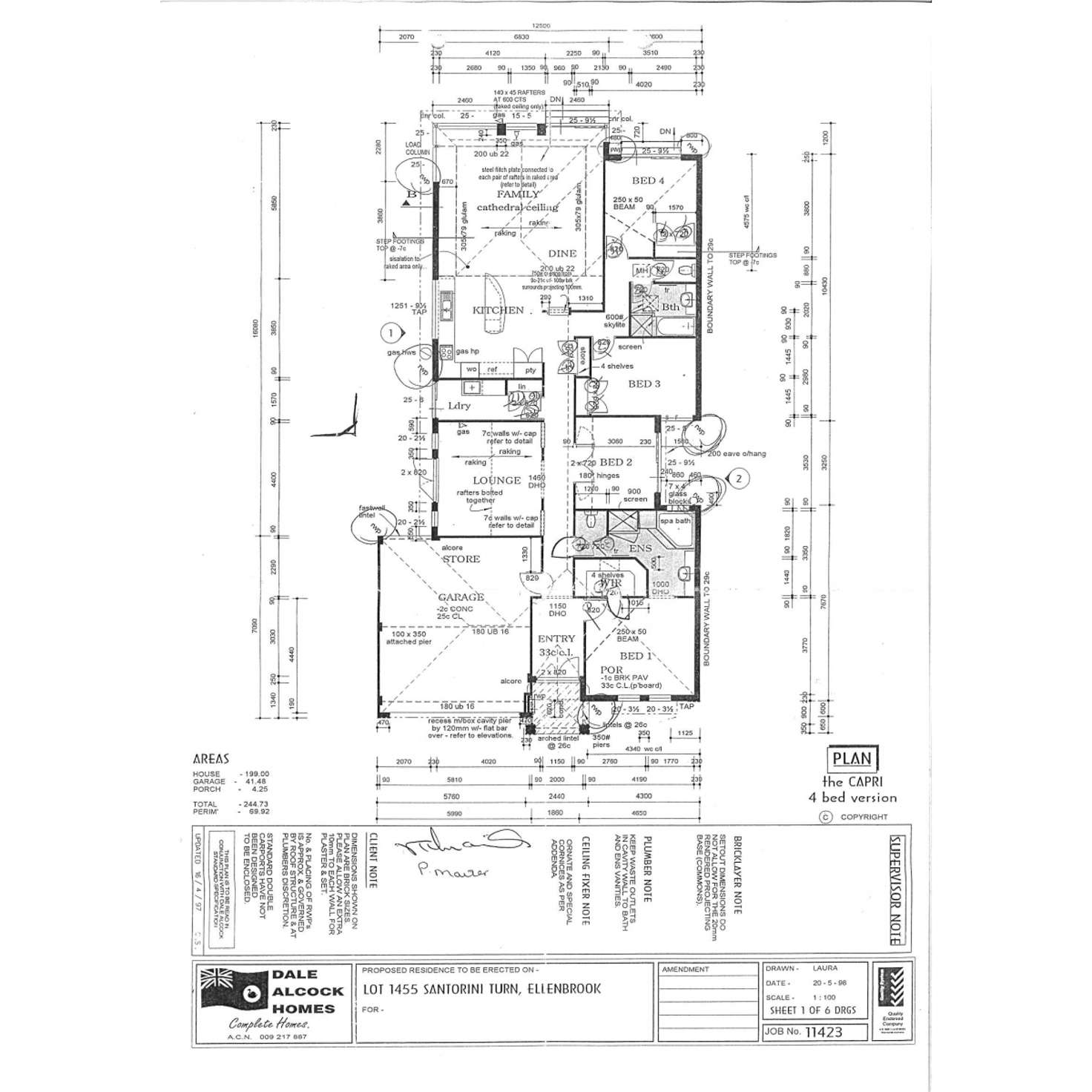 Floorplan of Homely house listing, 115 Ponte Vecchio Boulevard, Ellenbrook WA 6069