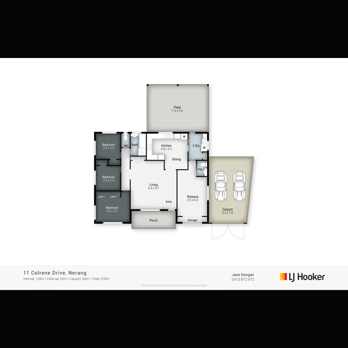 Floorplan of Homely house listing, 11 Colrene Drive, Nerang QLD 4211