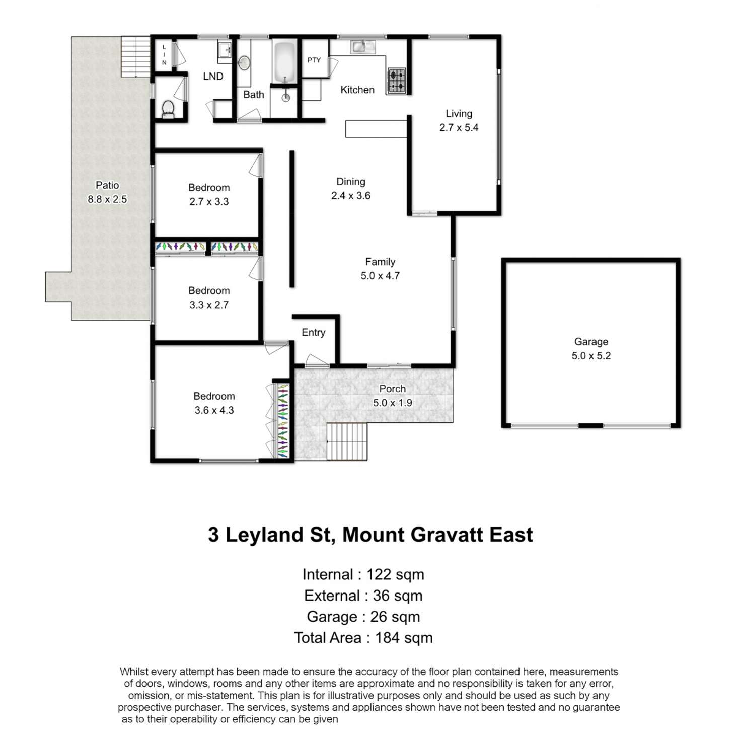 Floorplan of Homely house listing, 3 Leyland Street, Mount Gravatt East QLD 4122